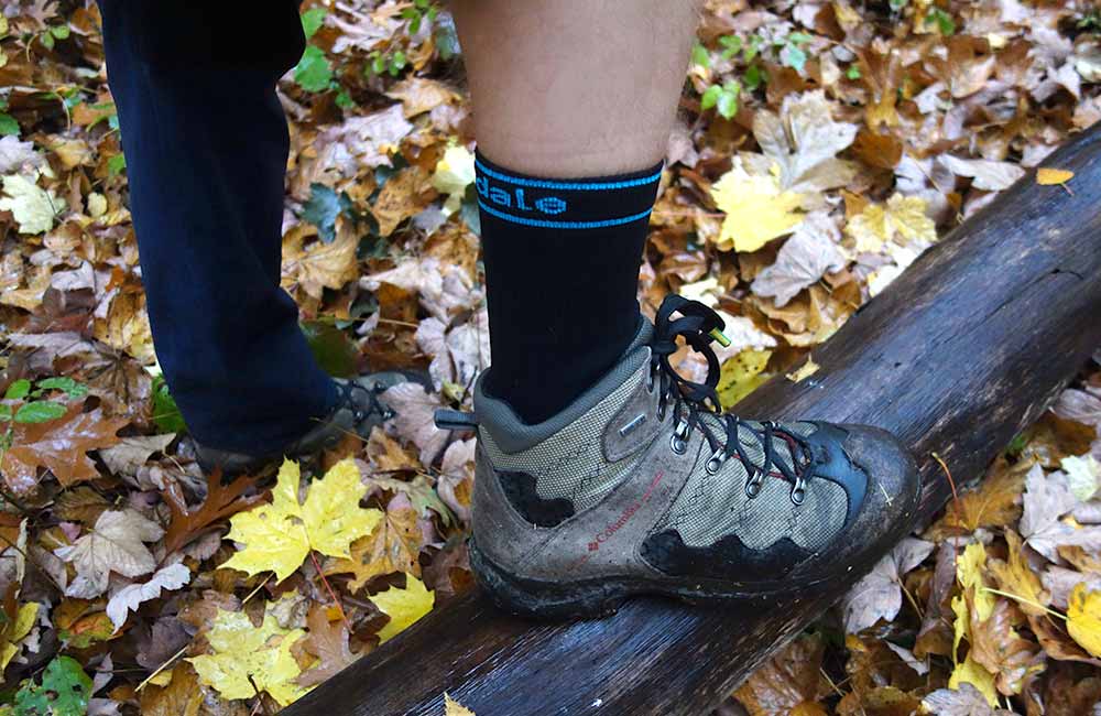 Test skarpet wodszczelnych w butach trekkingowych