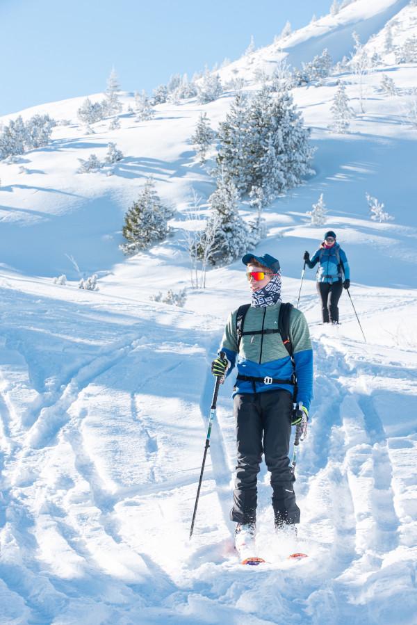 VAUDE Larice Pants IV to model, który sprawdzi się zarówno podczas zimowego trekkingu, jak i wypadów skiturowych.