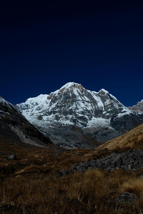 Annapurna - liczący 8091 m n.p.m., dziesiąty szczyt świata.