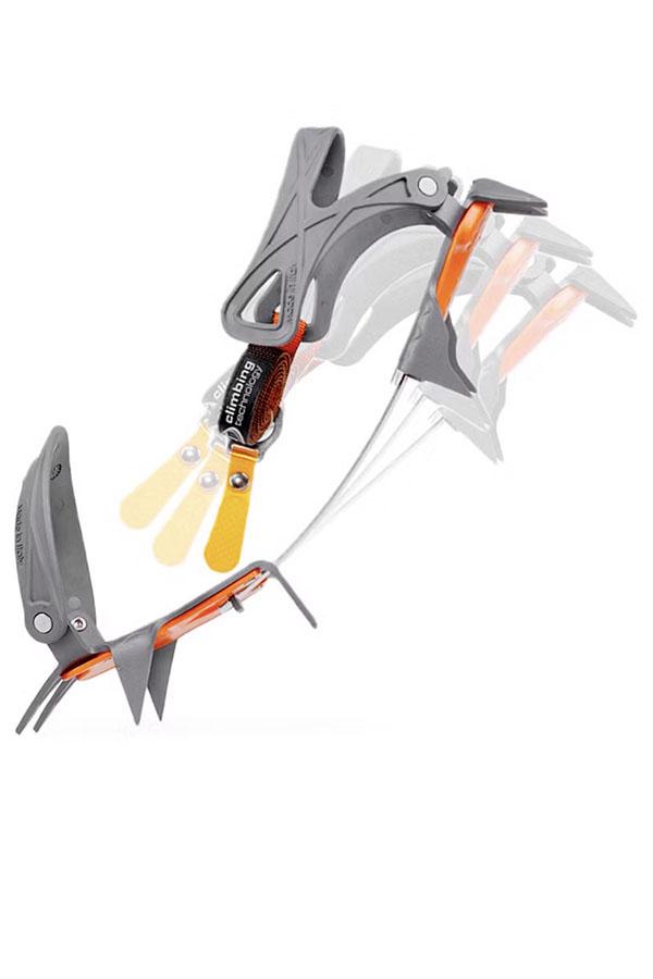 Raki Climbing Technology Nevis Flex mają 10 zębów i niezwykle elastyczny łącznik.