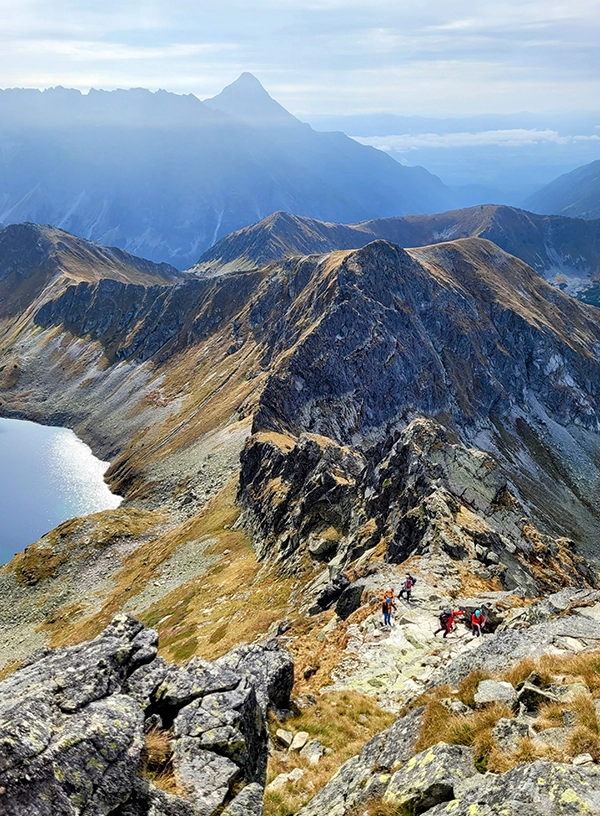 Widok na Tatry.