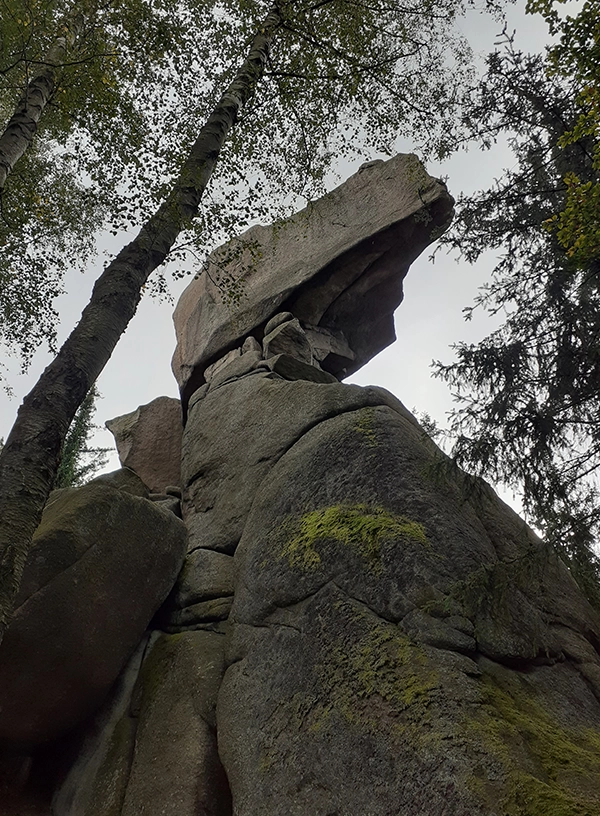 Rudawy Janowickie - skała Fajka.