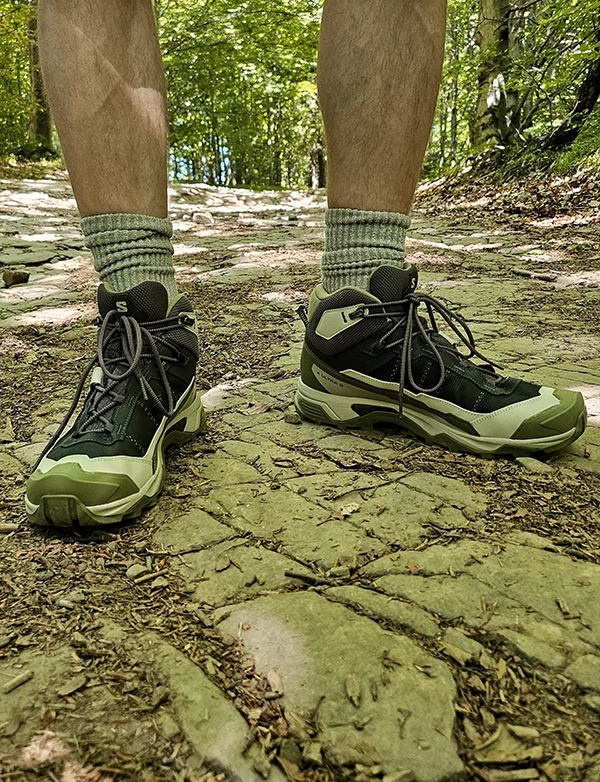 Buty Salomon X Ultra 5 Mid GTX na szlaku