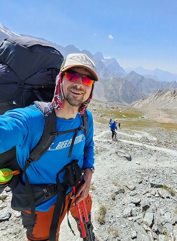 test plecak Gregory Baltoro 75 na podejściu