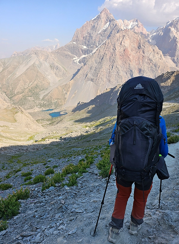 test plecak Gregory Baltoro 75 w górach