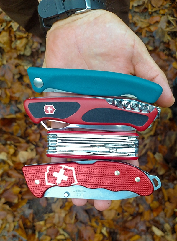 Różne modele Victorinox