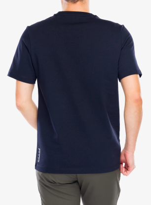 Koszulka z nadrukiem Salomon Ultra S/S Tee - night sky