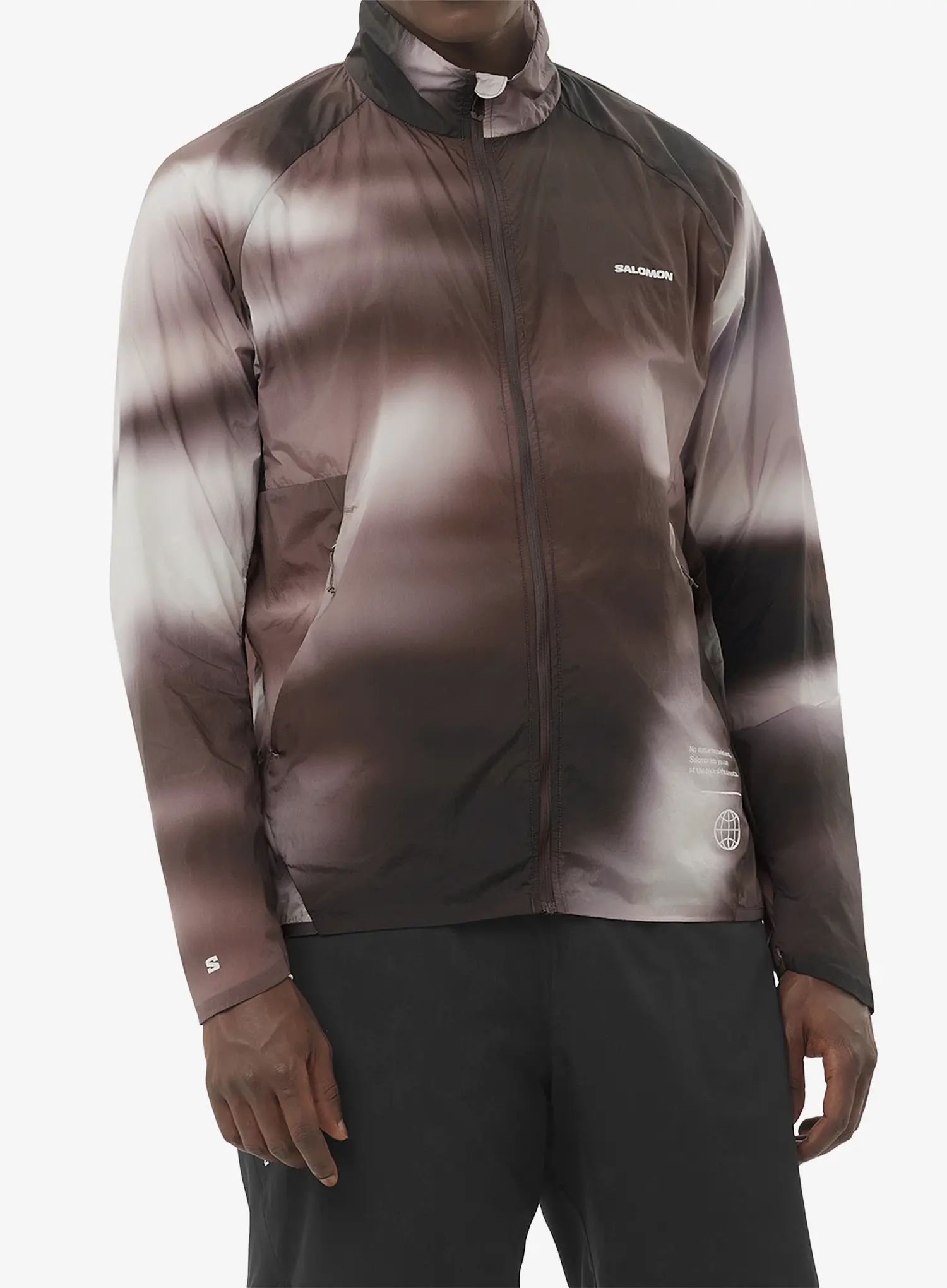 Větrovka Salomon Shakeout Fly Jkt GFX - iron