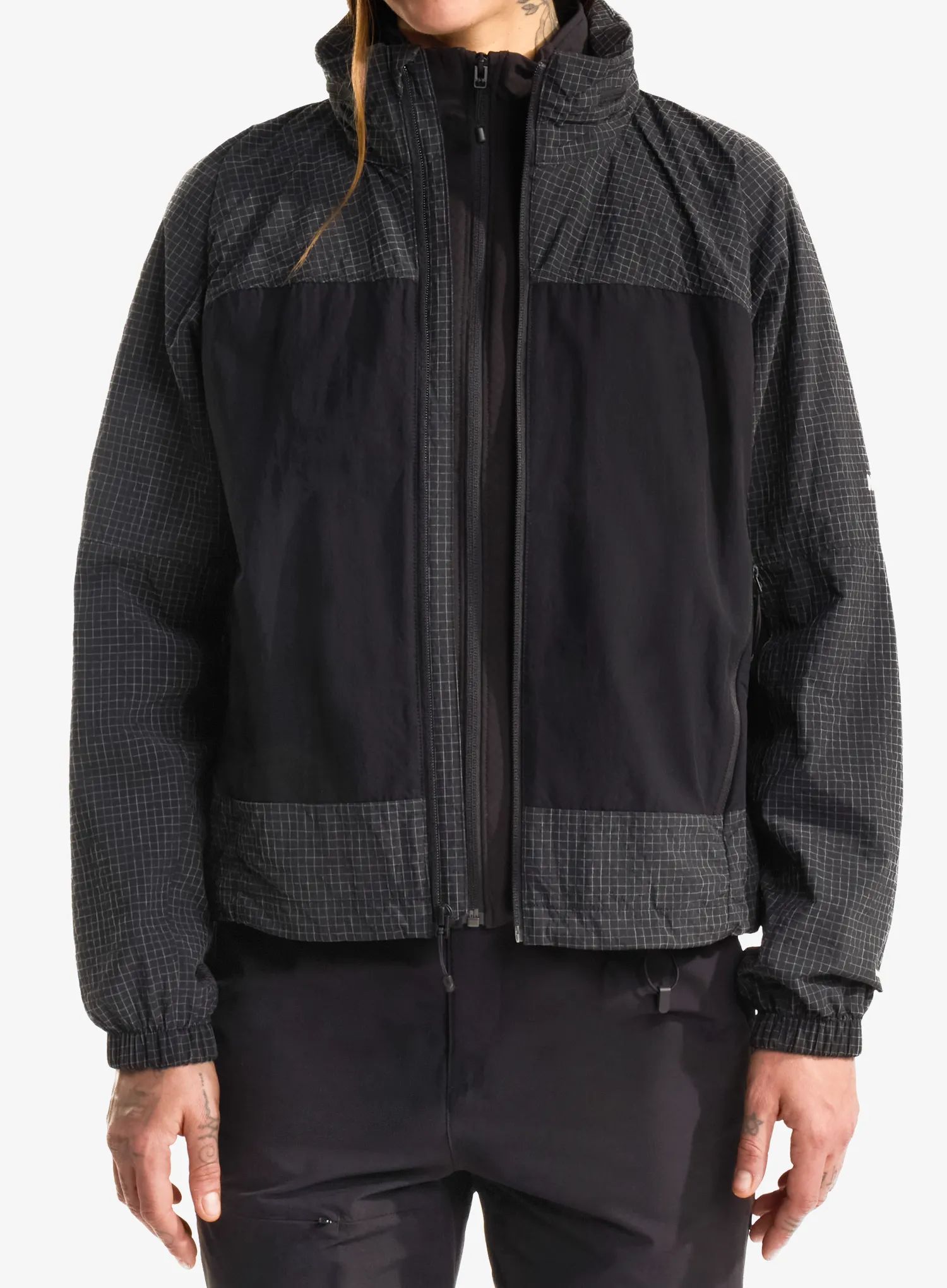 Softshellová bunda dámská The North Face HKE Utility Wind Jacket - tnf black