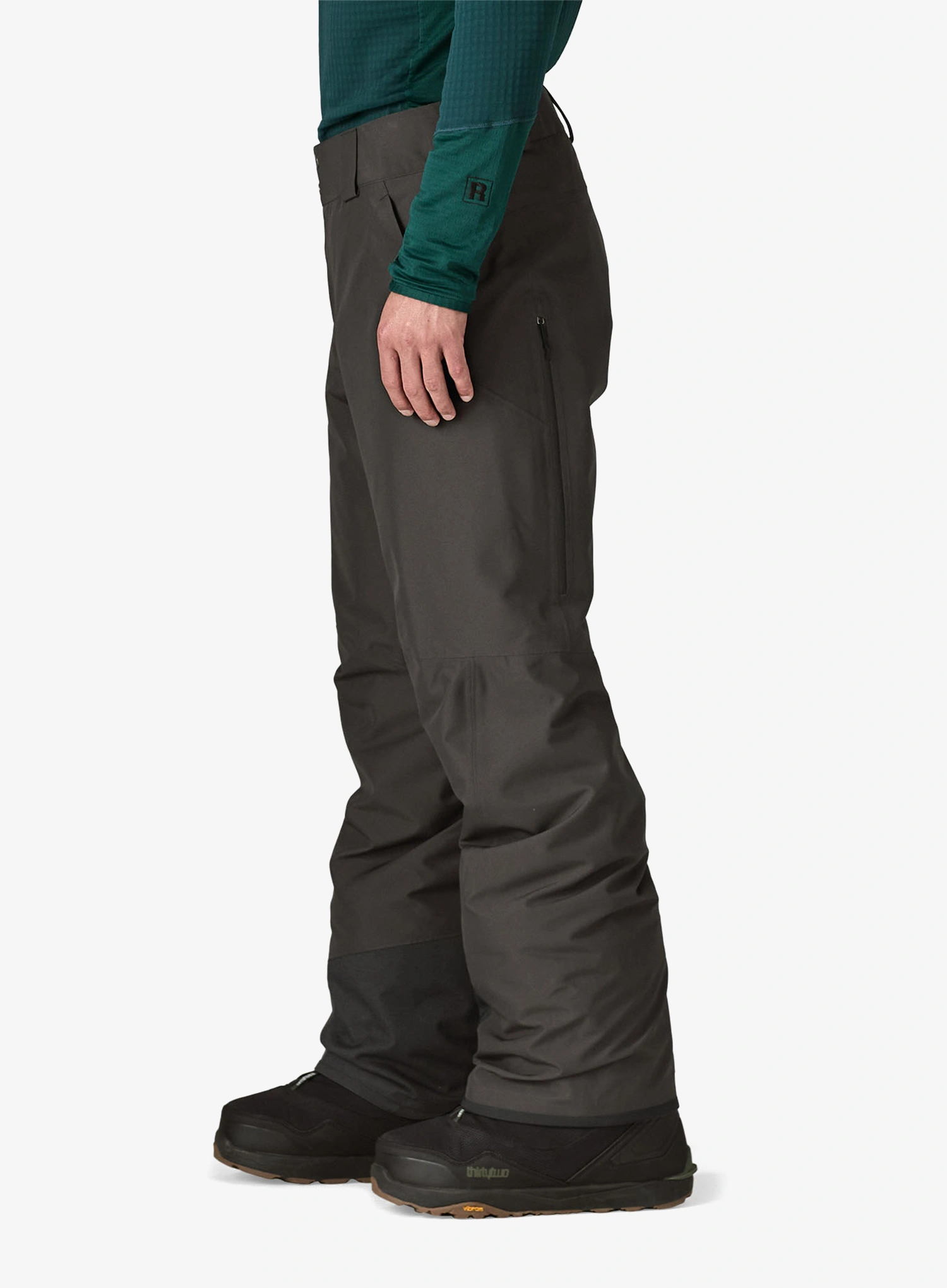 Spodnie narciarskie Patagonia Insulated Powder Town Pants - black