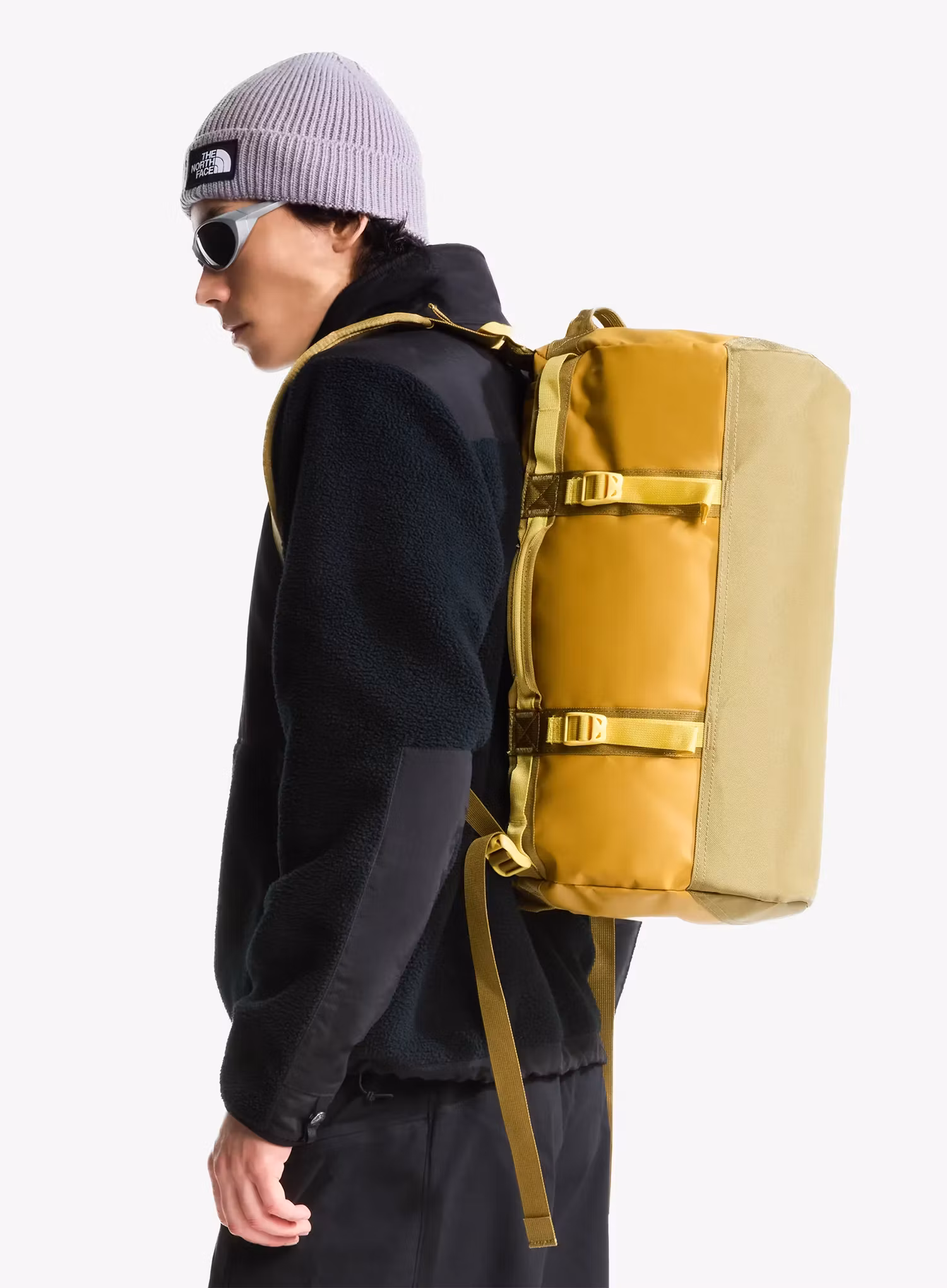 Torba podróżna The North Face Base Camp Duffel XS - tan/cedar/honeye