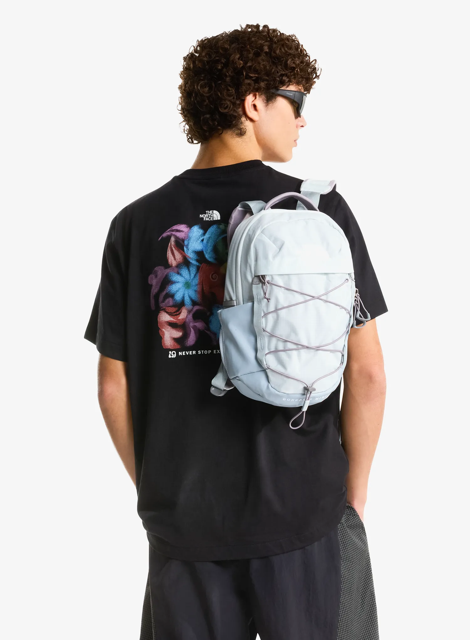 Plecak miejski The North Face Borealis Mini Backpack - pearl stone/frost grey