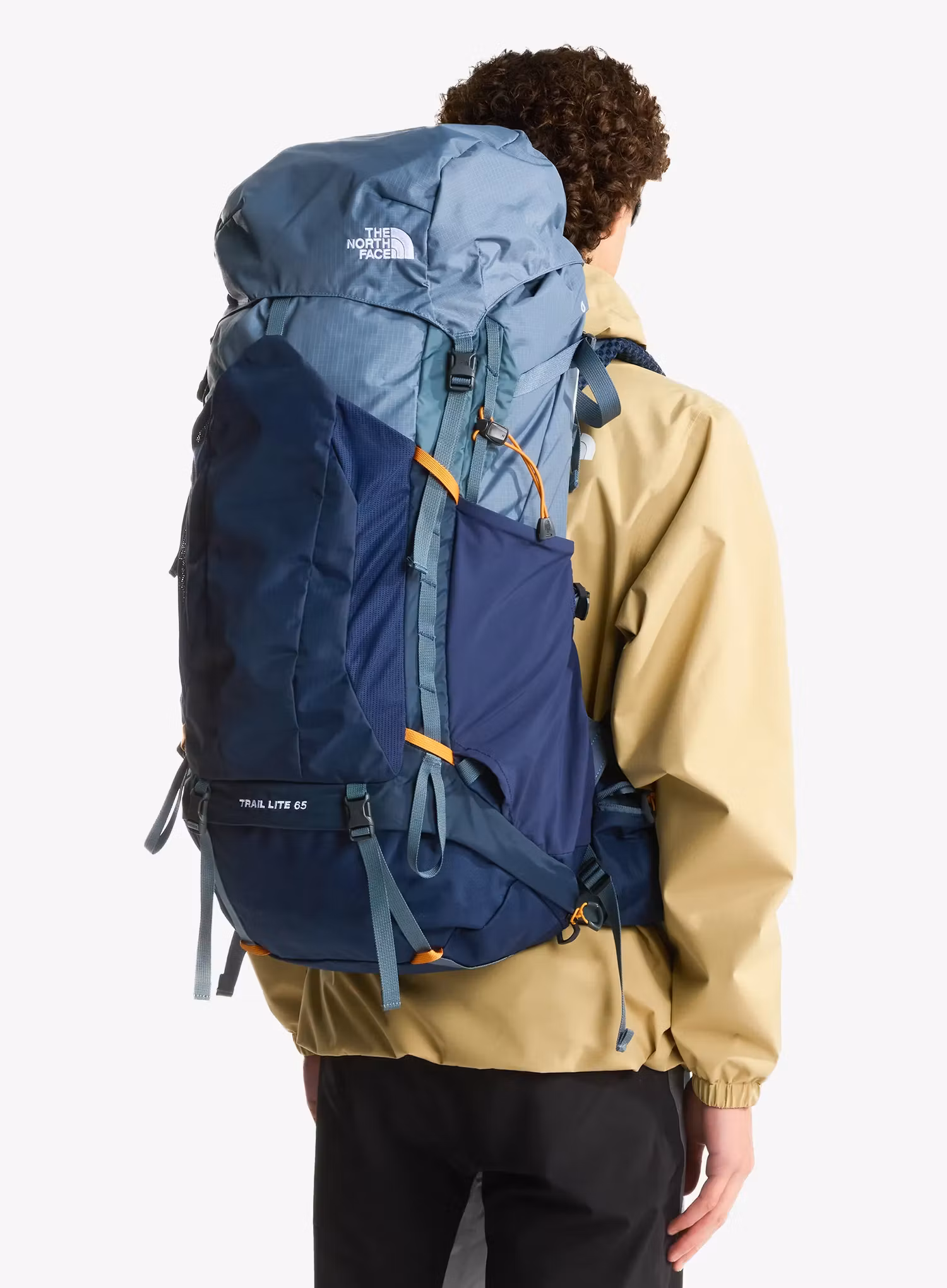 Plecak trekkingowy The North Face Trail Lite 65 - granite grey/navy
