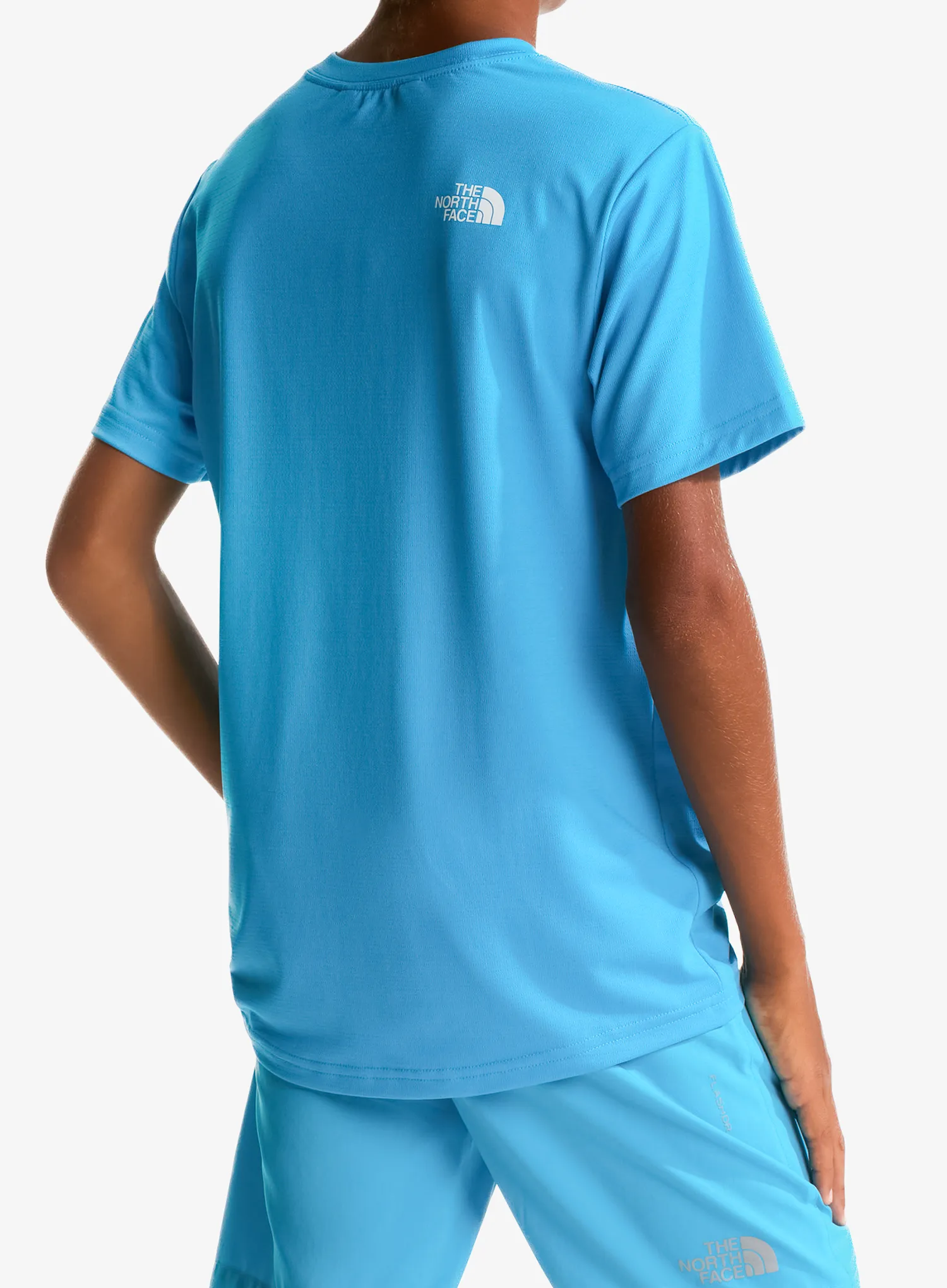 Koszulka dziecięca The North Face New 24/7 S/S Tee - meridian blue
