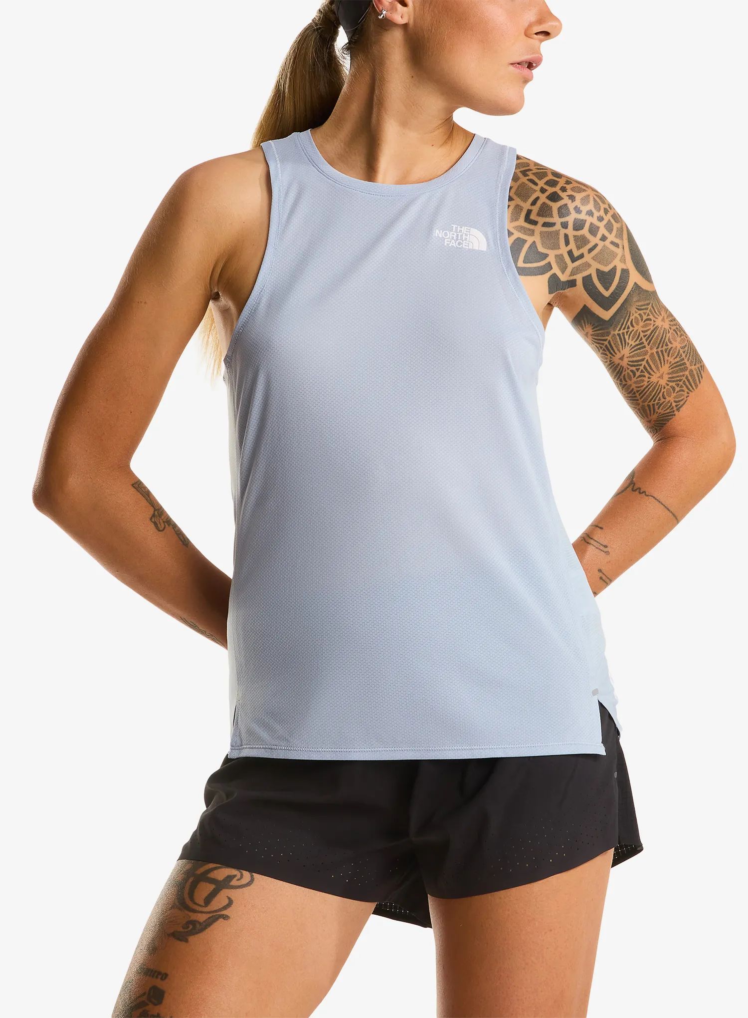 Dámský top The North Face Summit High Trail Tank - frost grey