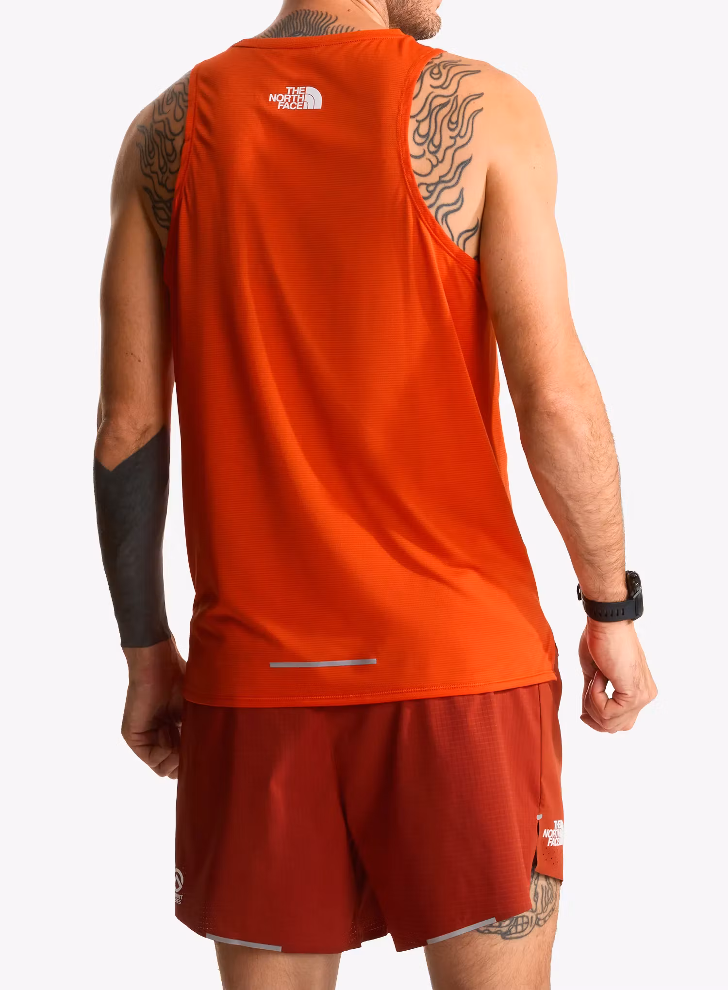 Tank top męski The North Face Summit High Trail Tank - lava red