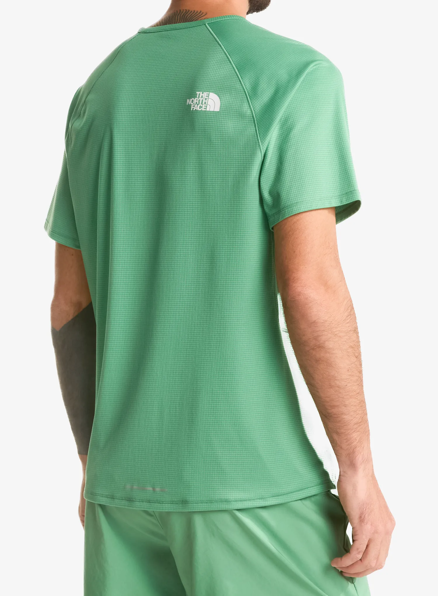 Koszulka biegowa The North Face Sunriser S/S - dimmed algae