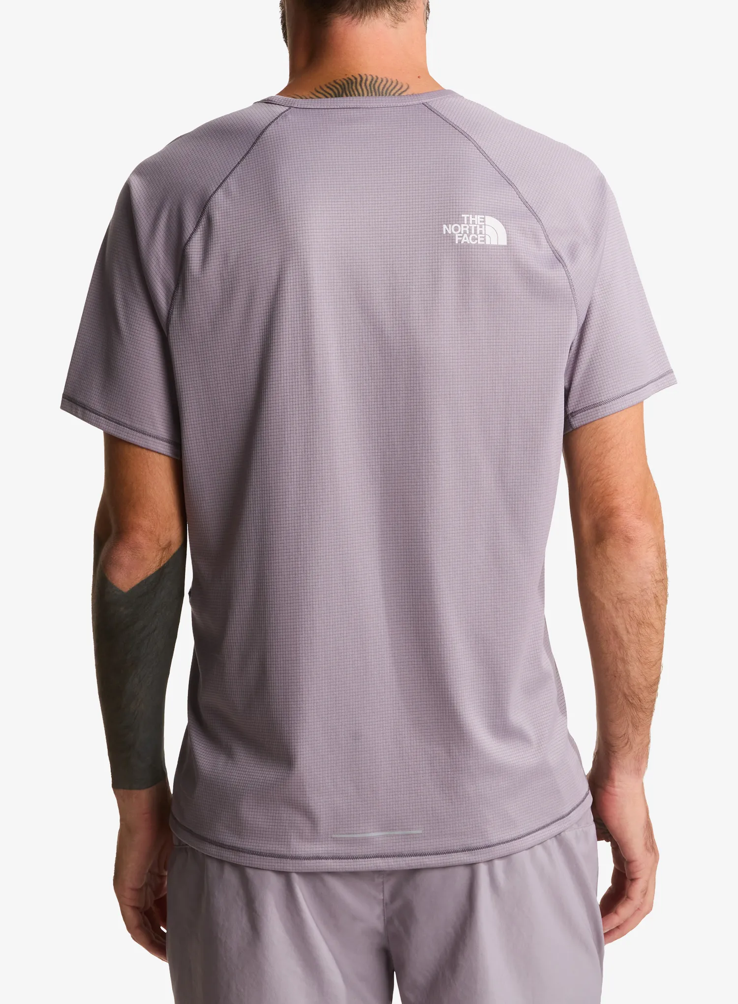 Koszulka do biegania The North Face Sunriser S/S - transcendent grey