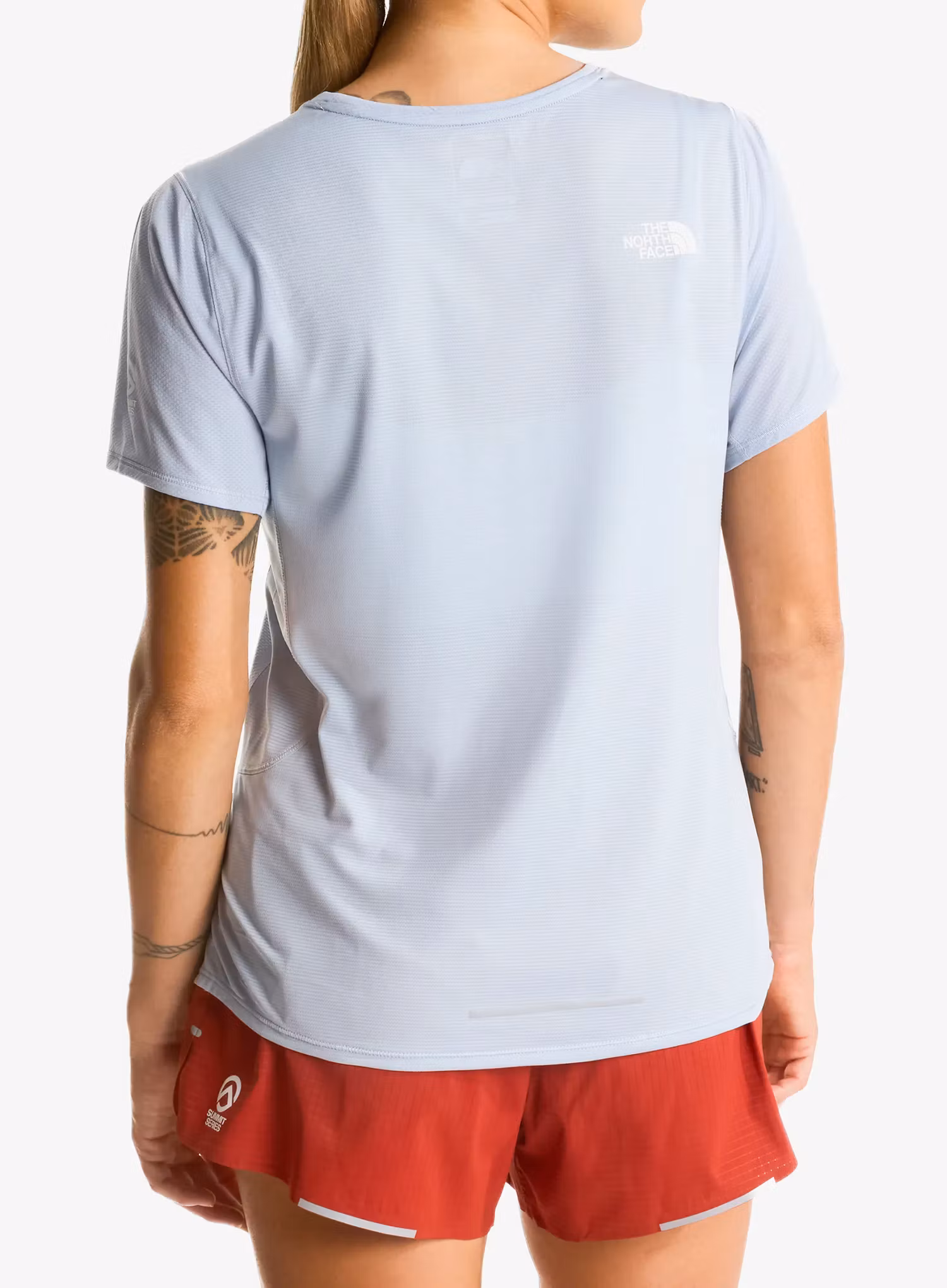 Koszulka treningowa damska The North Face Summit High Trail SS - frost grey