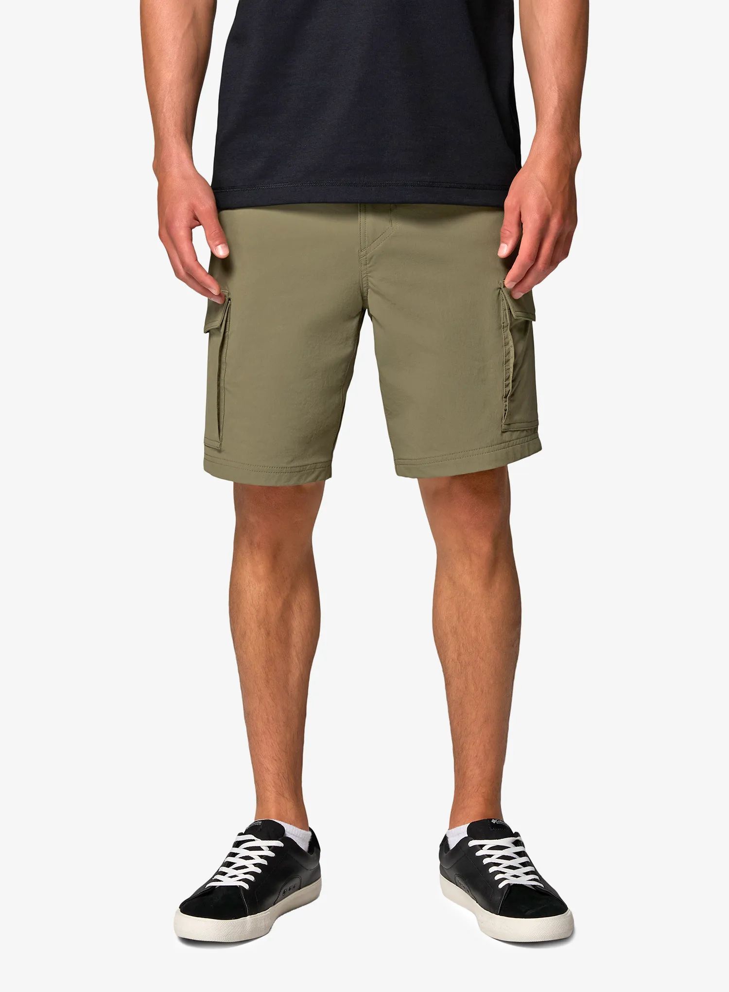 Outdoorové kraťasy Columbia ROC Tech Cargo Short - stone green
