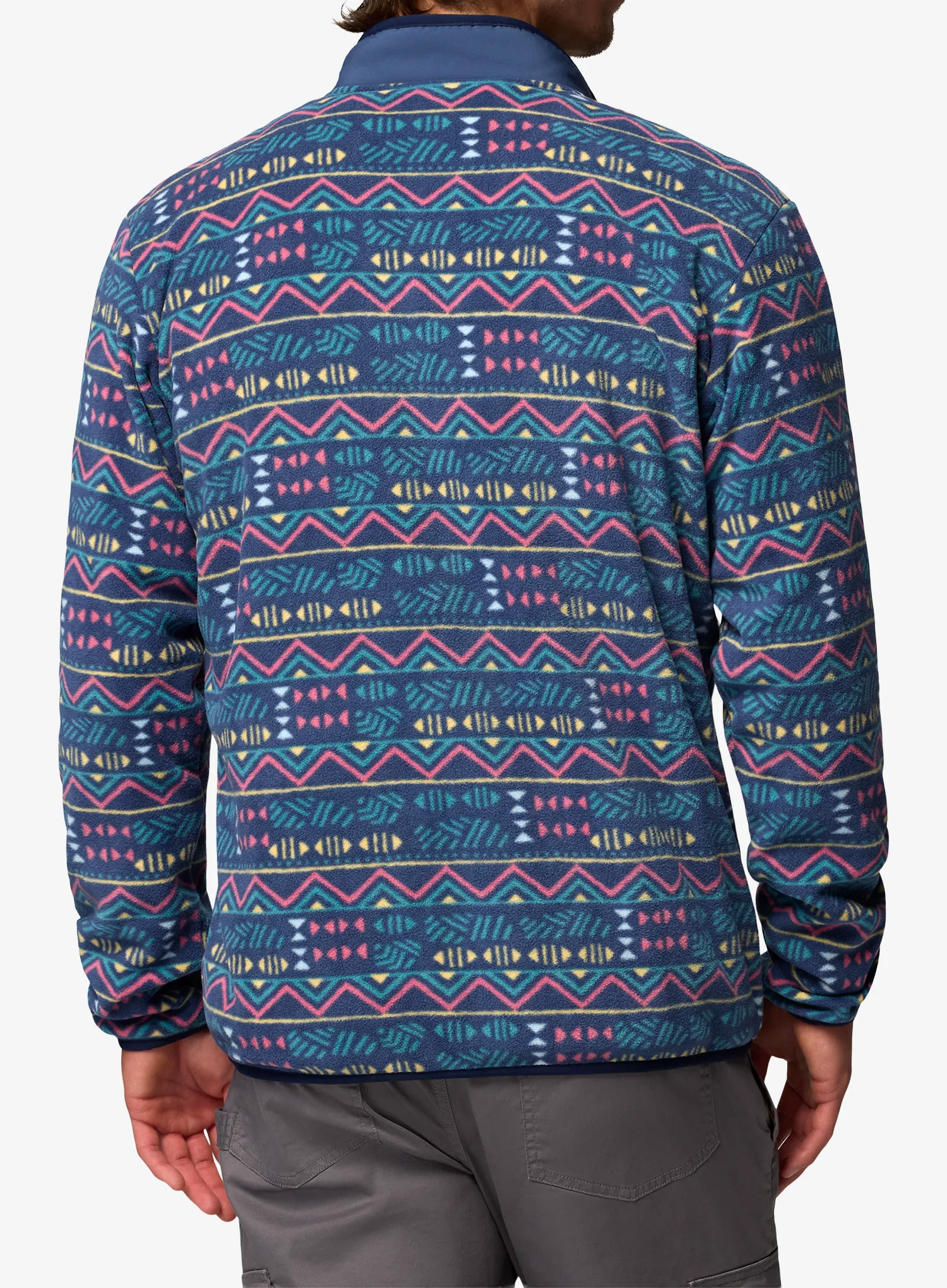 Bluza polarowa Columbia Sequoia Grove Printed Full Zip - dark mountain/horizons
