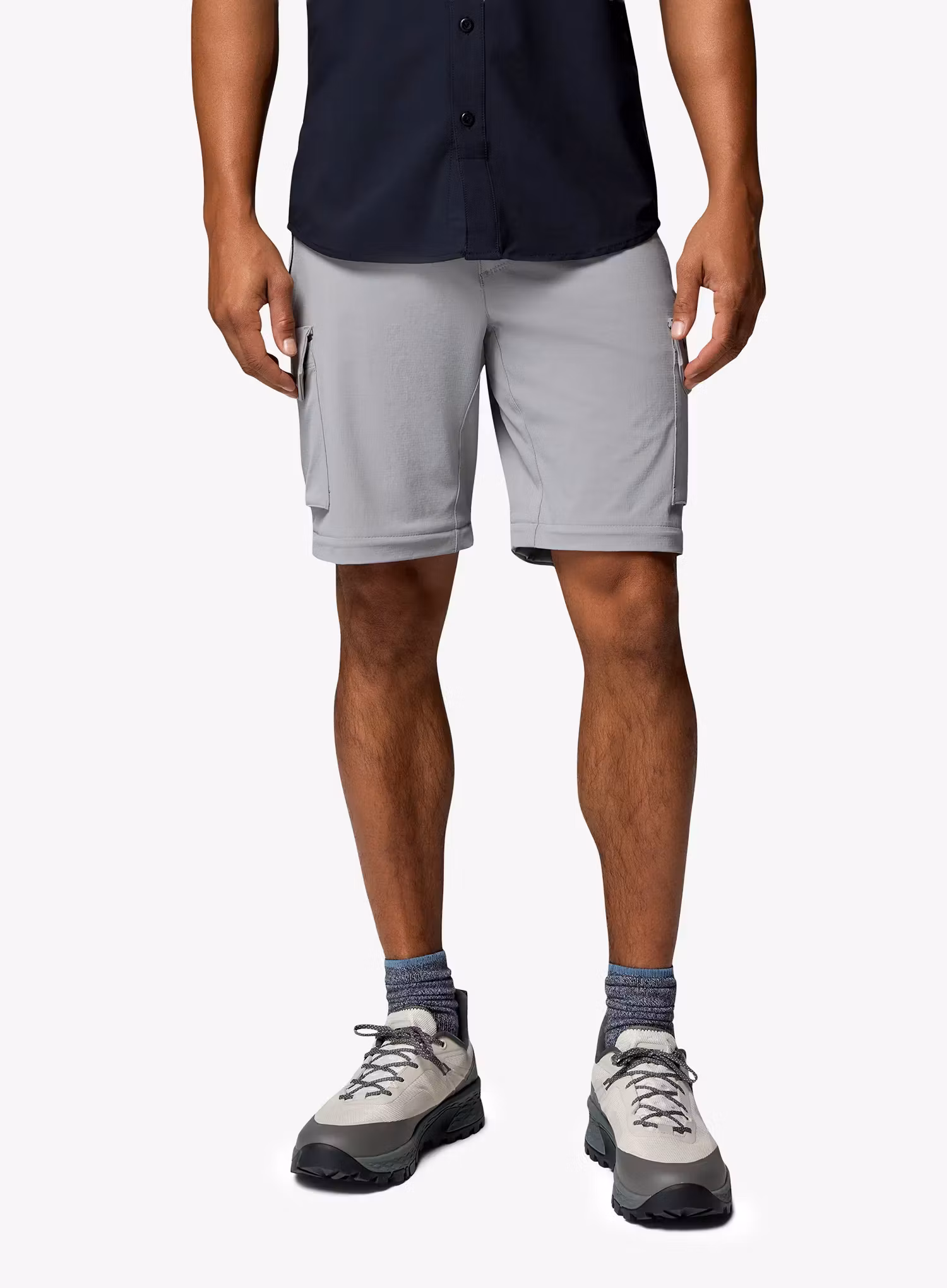 Spodnie turystyczne Columbia Silver Ridge Elite Convertible Pant - ti titanium