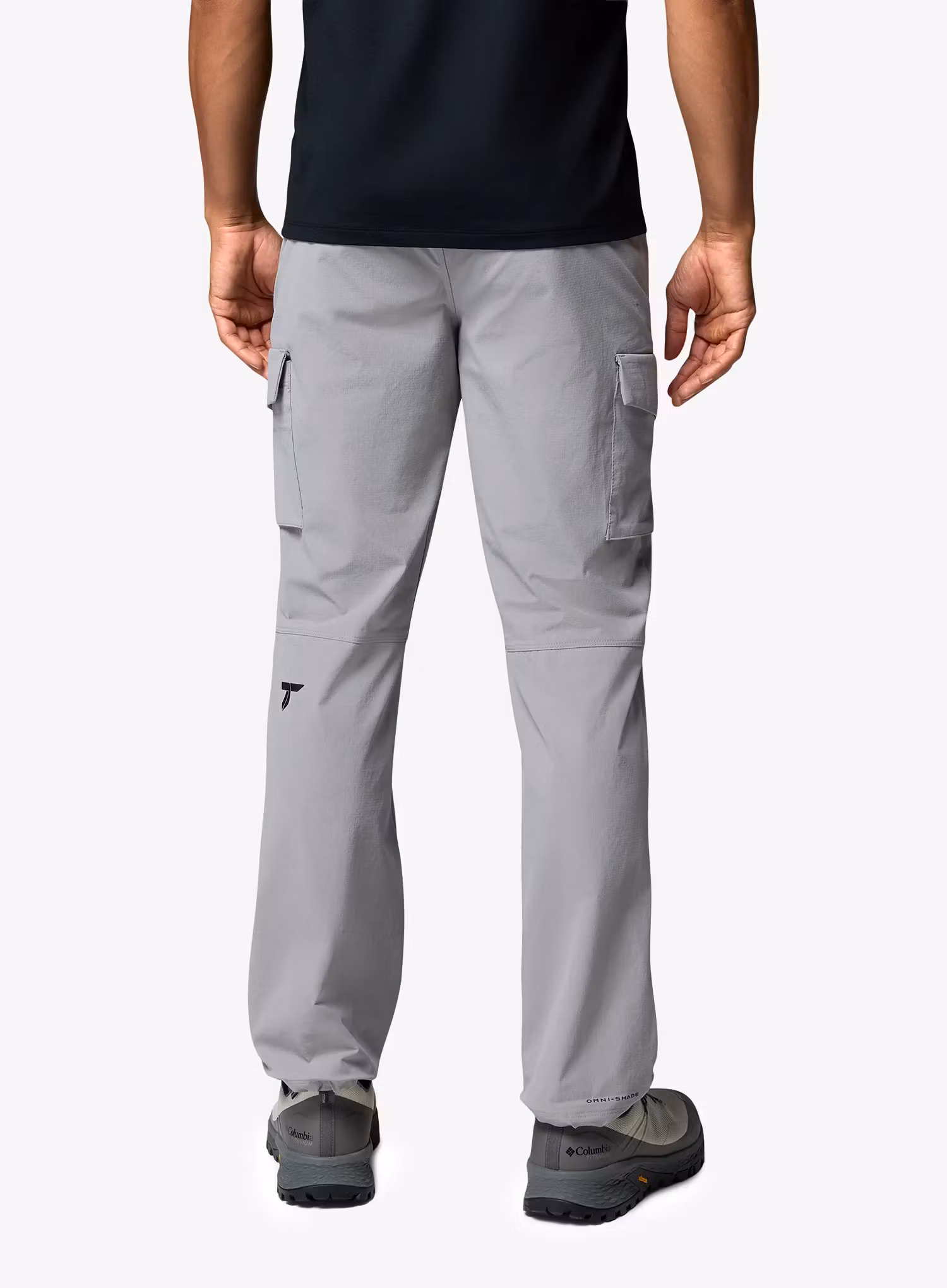 Spodnie turystyczne Columbia Silver Ridge Elite Pant - ti titanium