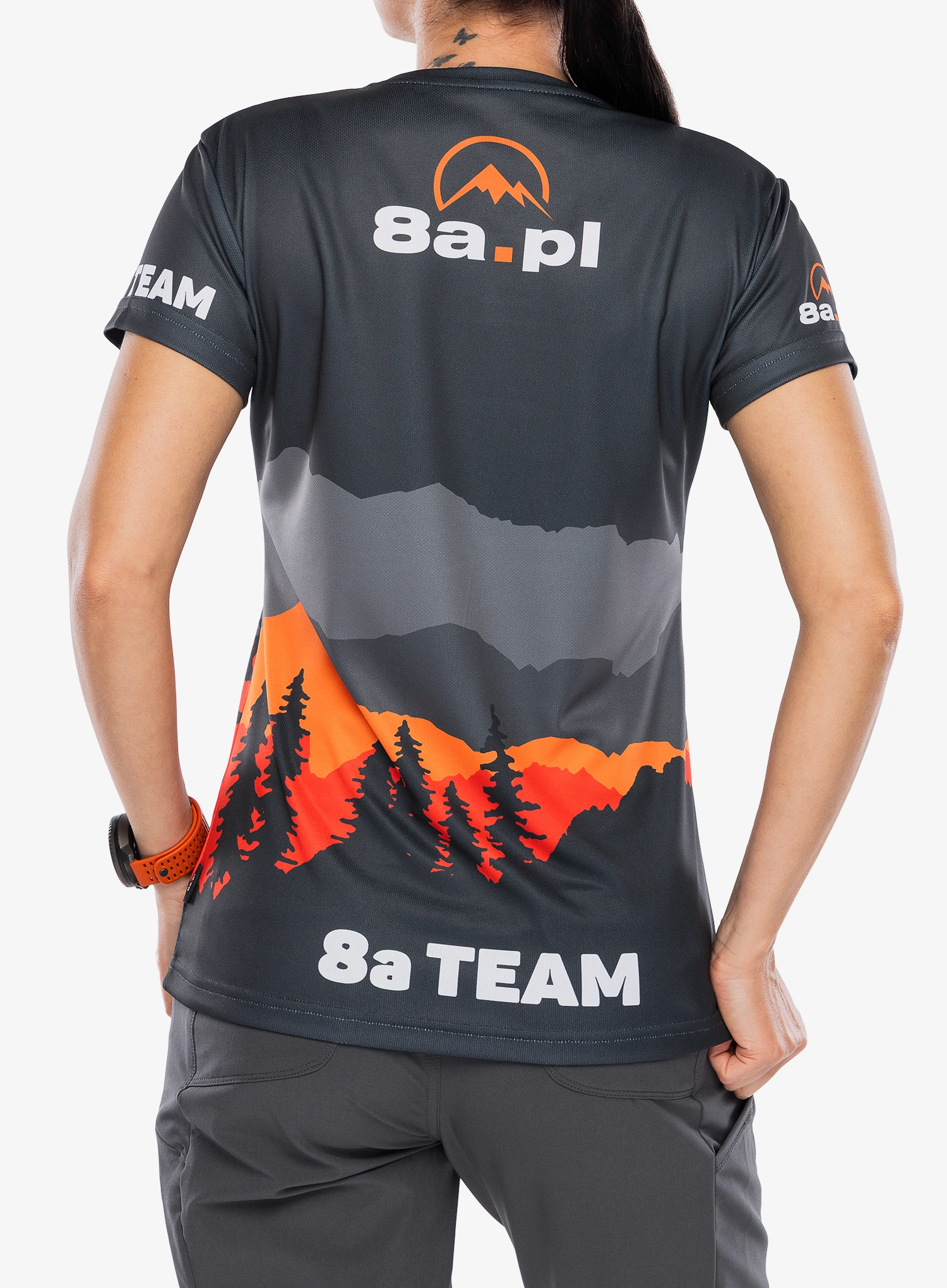 Koszulka z nadrukiem damska 8a Team - full print