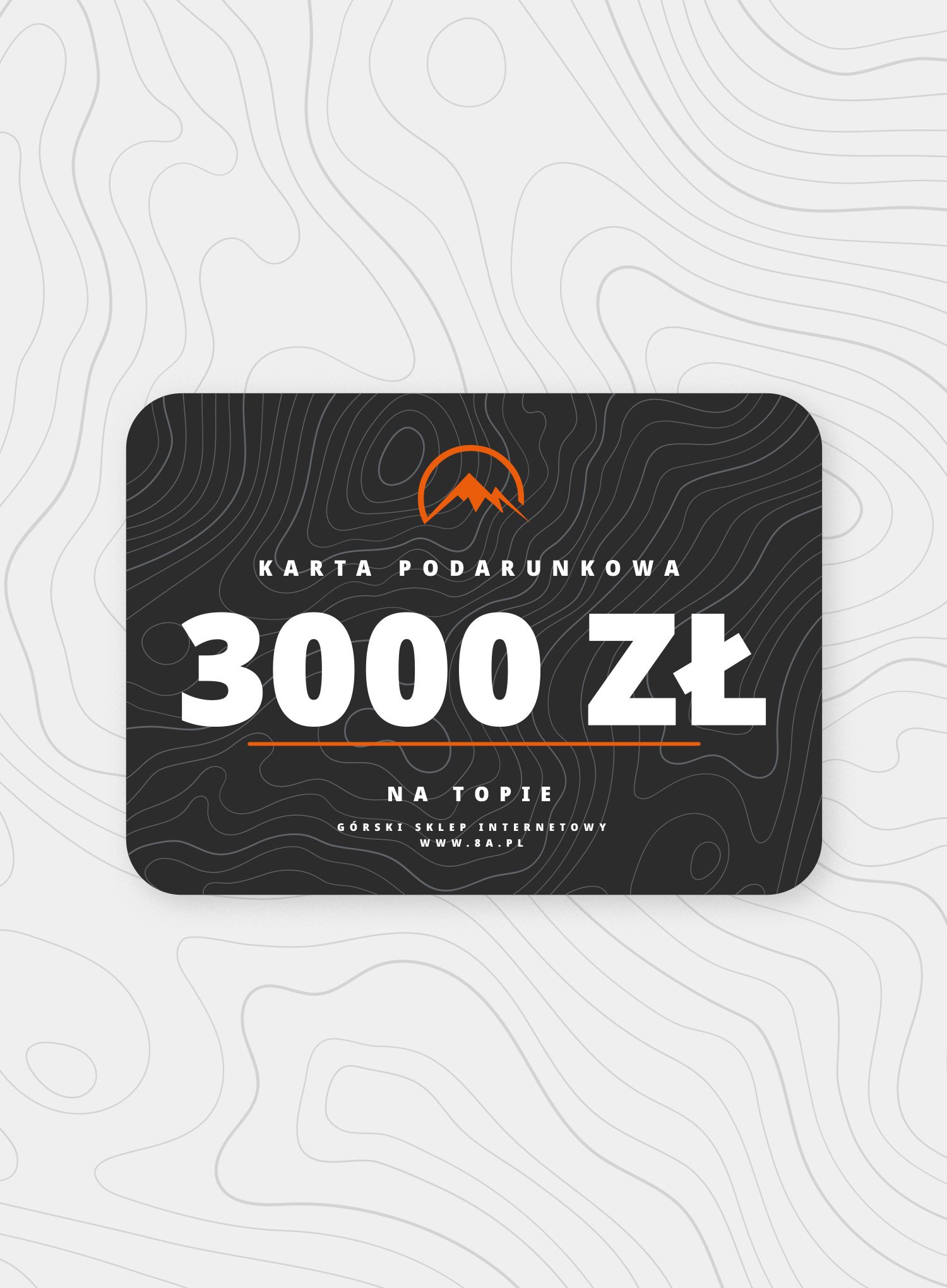Karta podarunkowa 3000zł