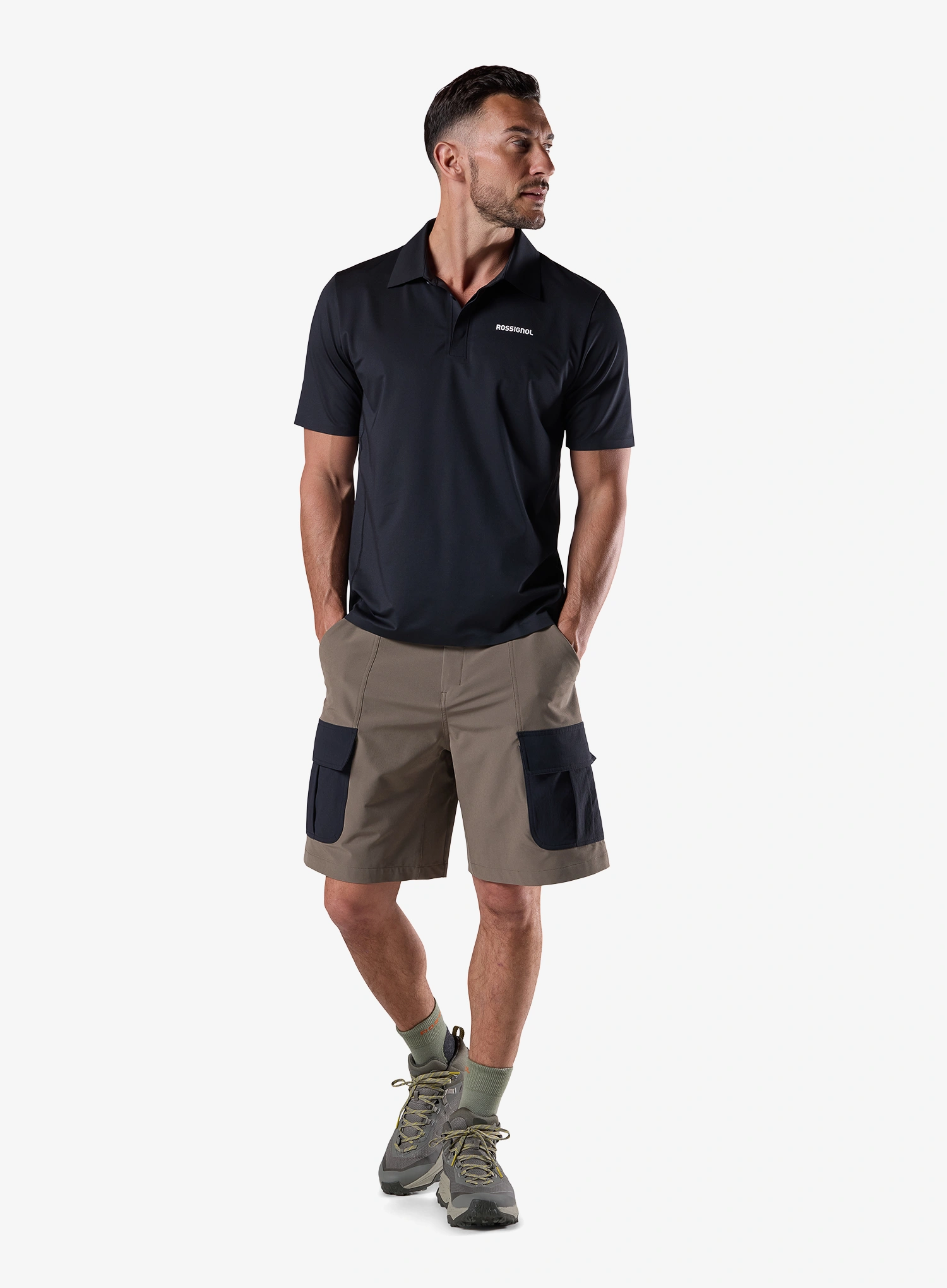 Polo męskie Rossignol Lycian Polo - black