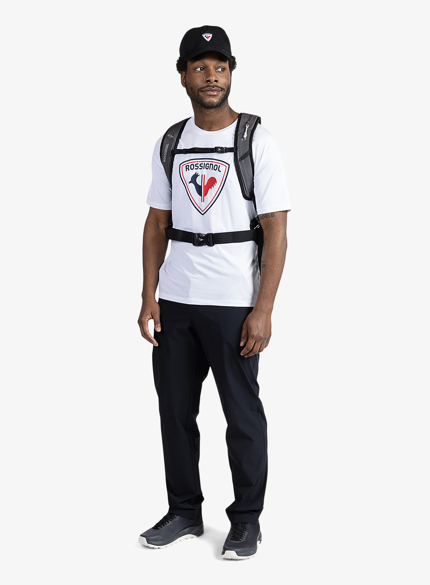 Koszulka szybkoschnąca Rossignol Westweg Shield Tee - white