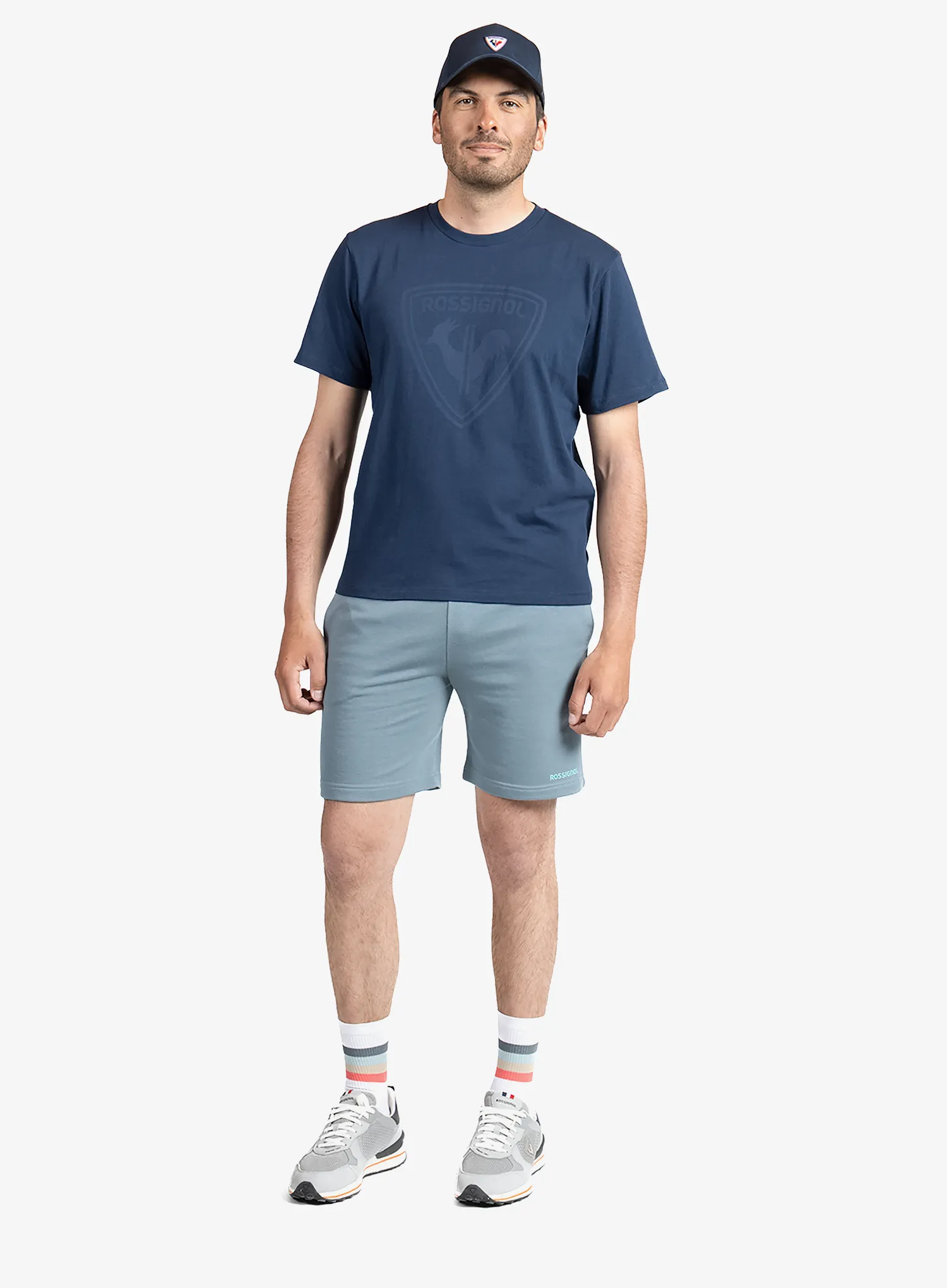 Koszulka z nadrukiem Rossignol Cliffside Tee - dark navy