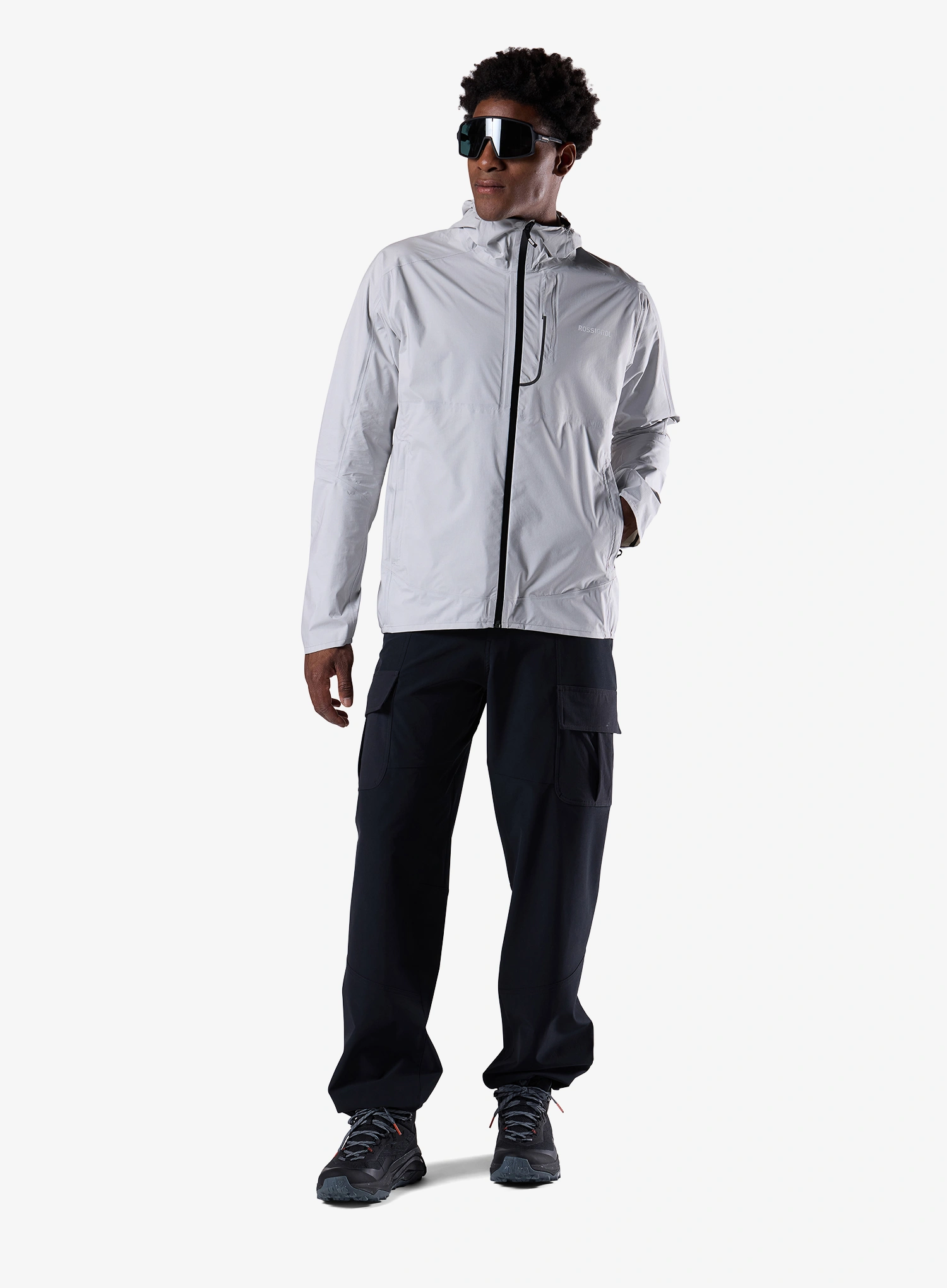 Kurtka przeciwdeszczowa Rossignol Rainproof 2.5L Shell Jacket - light grey