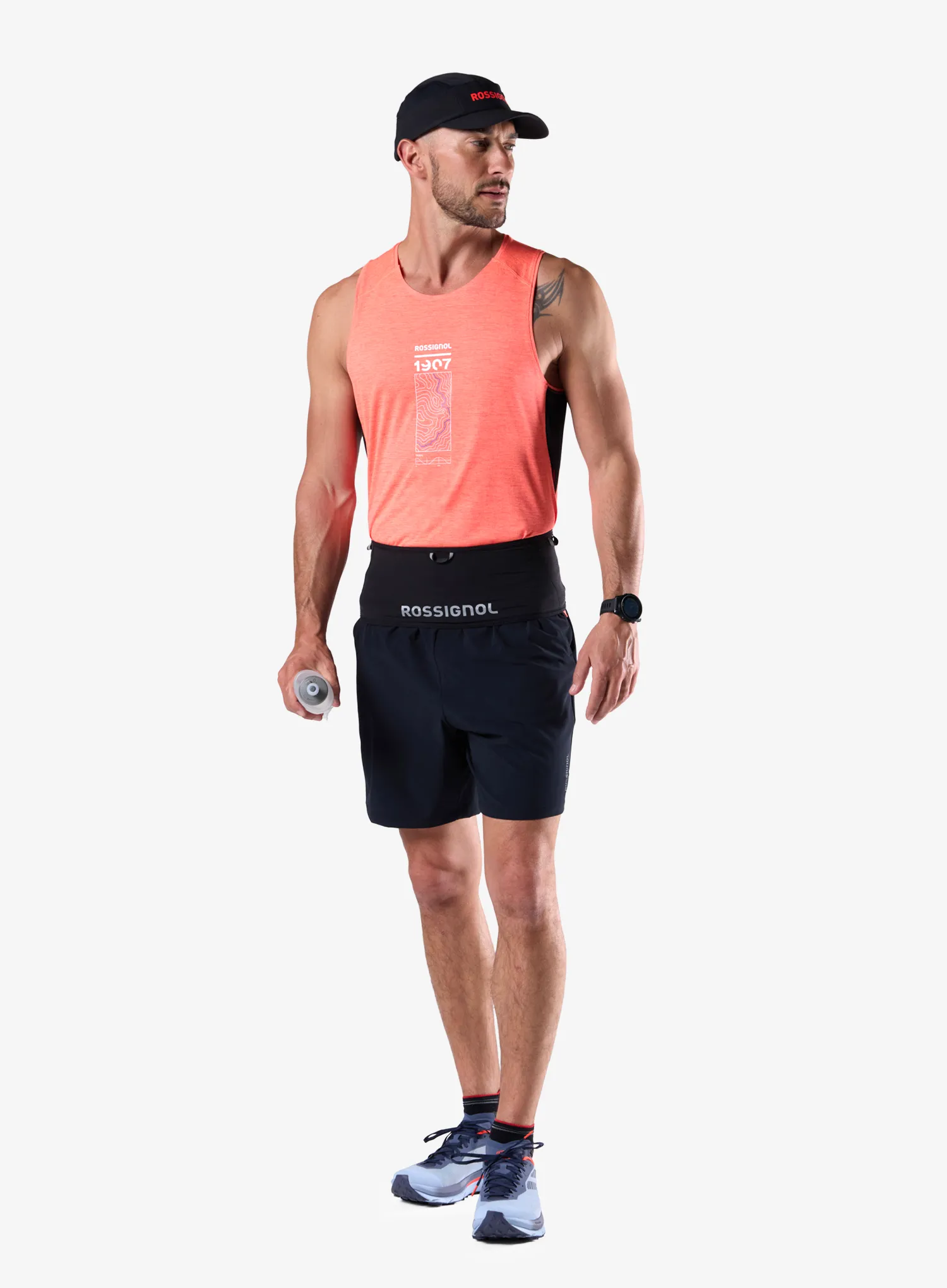 Tank top męski Rossignol Sapa Ultra Tank - neon red