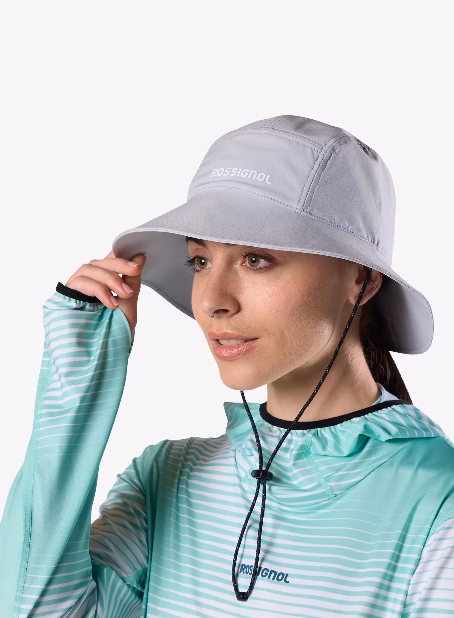 Kapelusz turystyczny Rossignol Hiking Hat - light grey