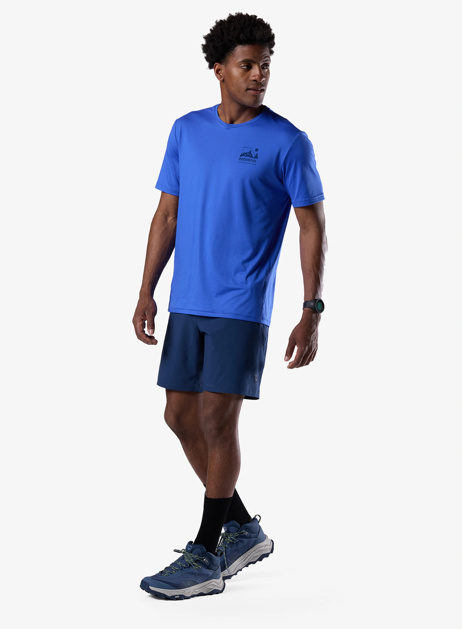 Spodenki turystyczne Rossignol Stretch Chino Short 7in - dark navy