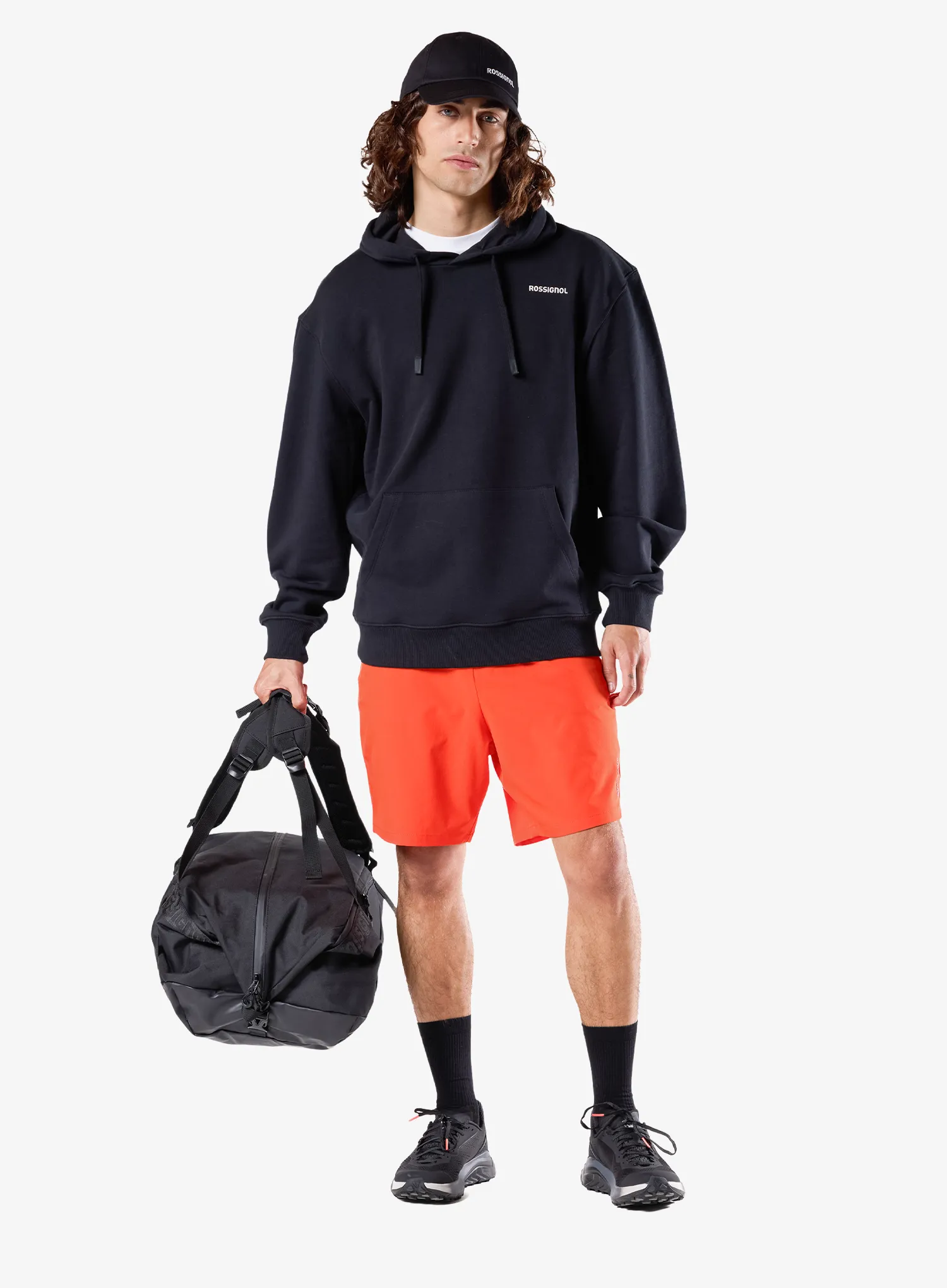 Bluza z kapturem Rossignol Waterfall Hoodie - black