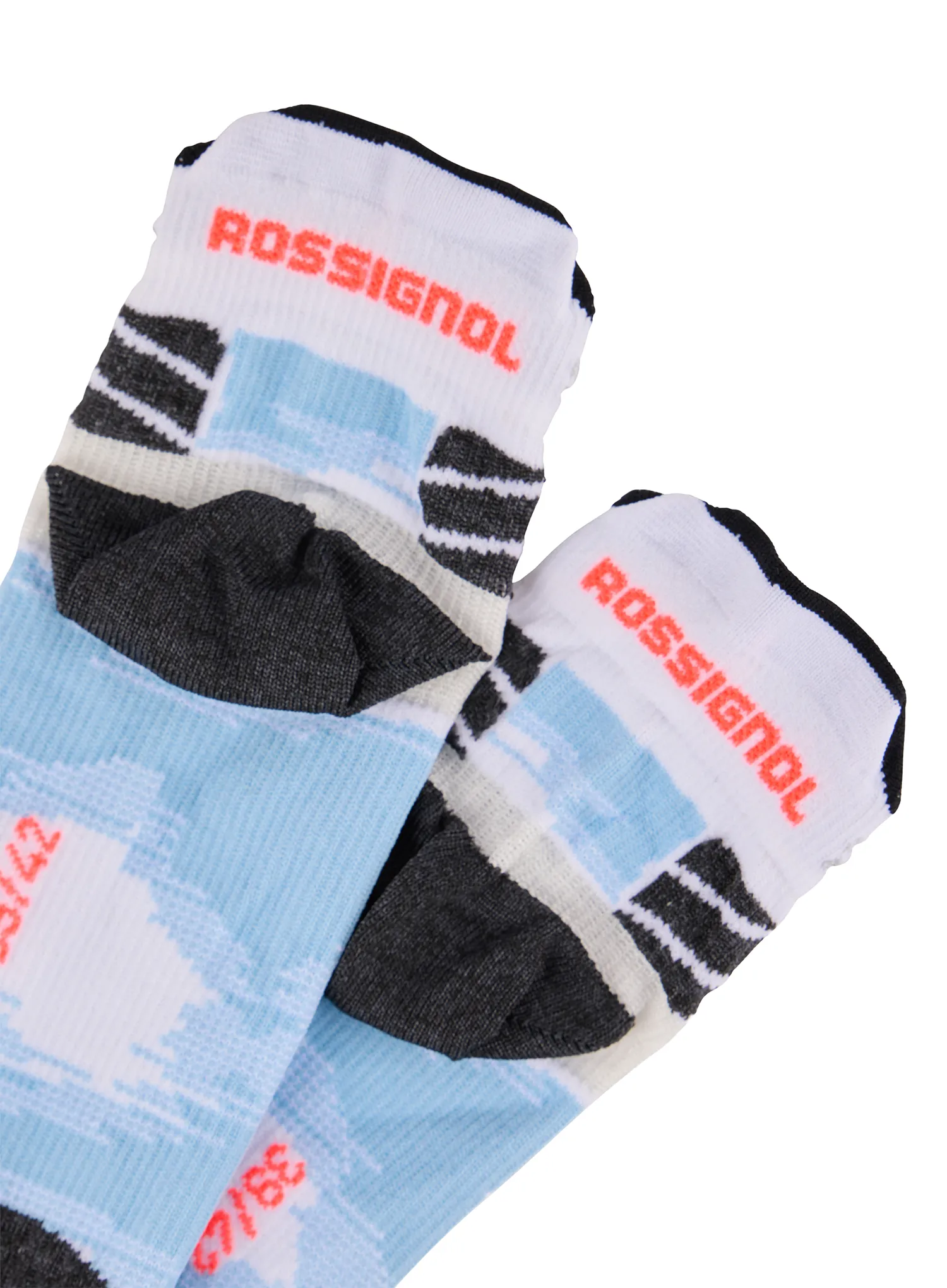 Skarpety biegowe Rossignol Sapa Socks - aura blue line fogg