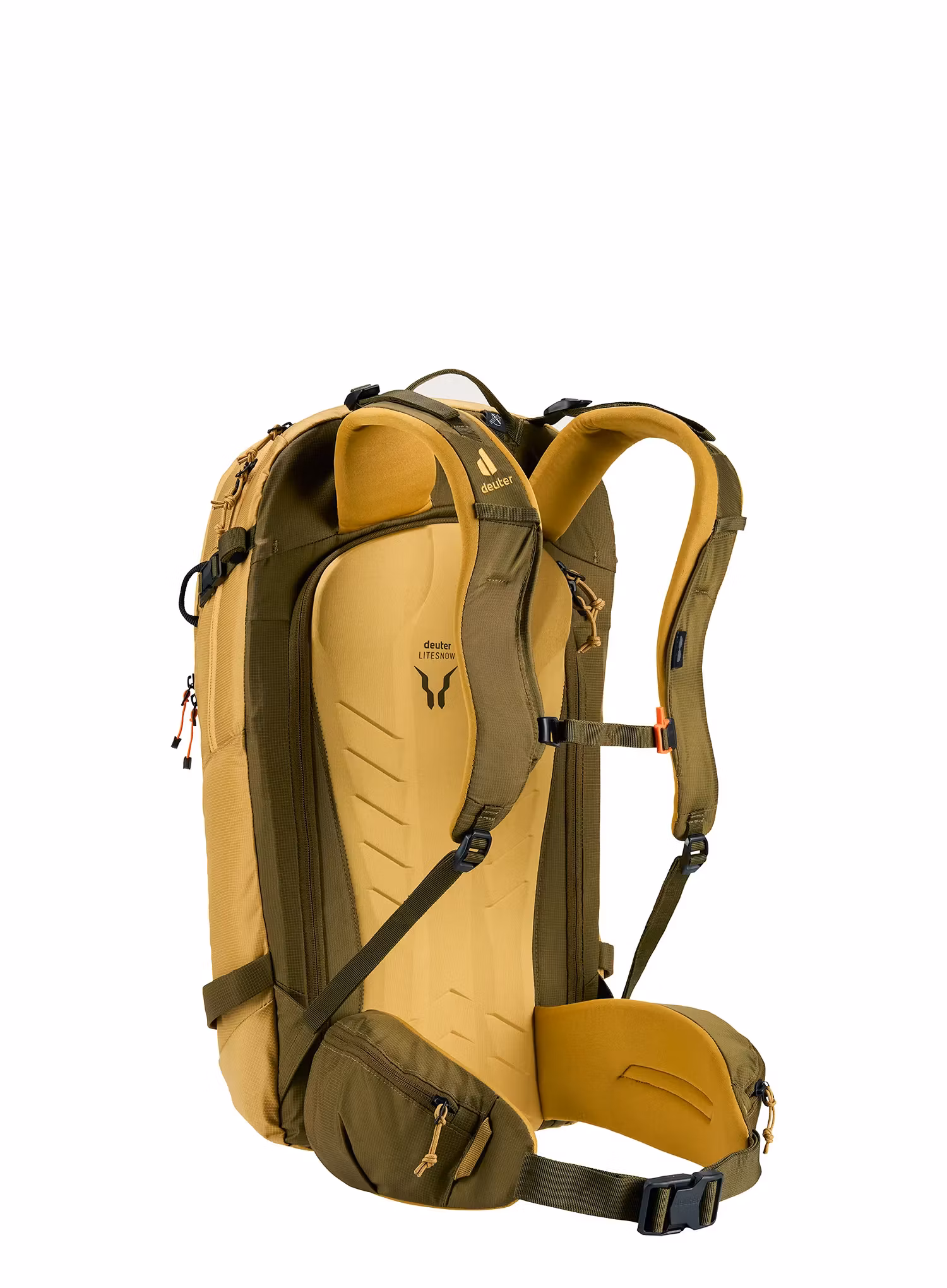 Plecak skiturowy Deuter Freerider 24 - savanna/nori
