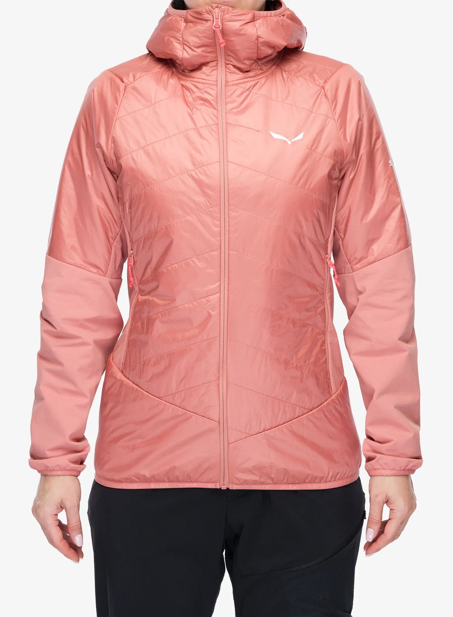 Hybridní bunda dámská Salewa Ortles Hyb TWR Jacket - desert pink