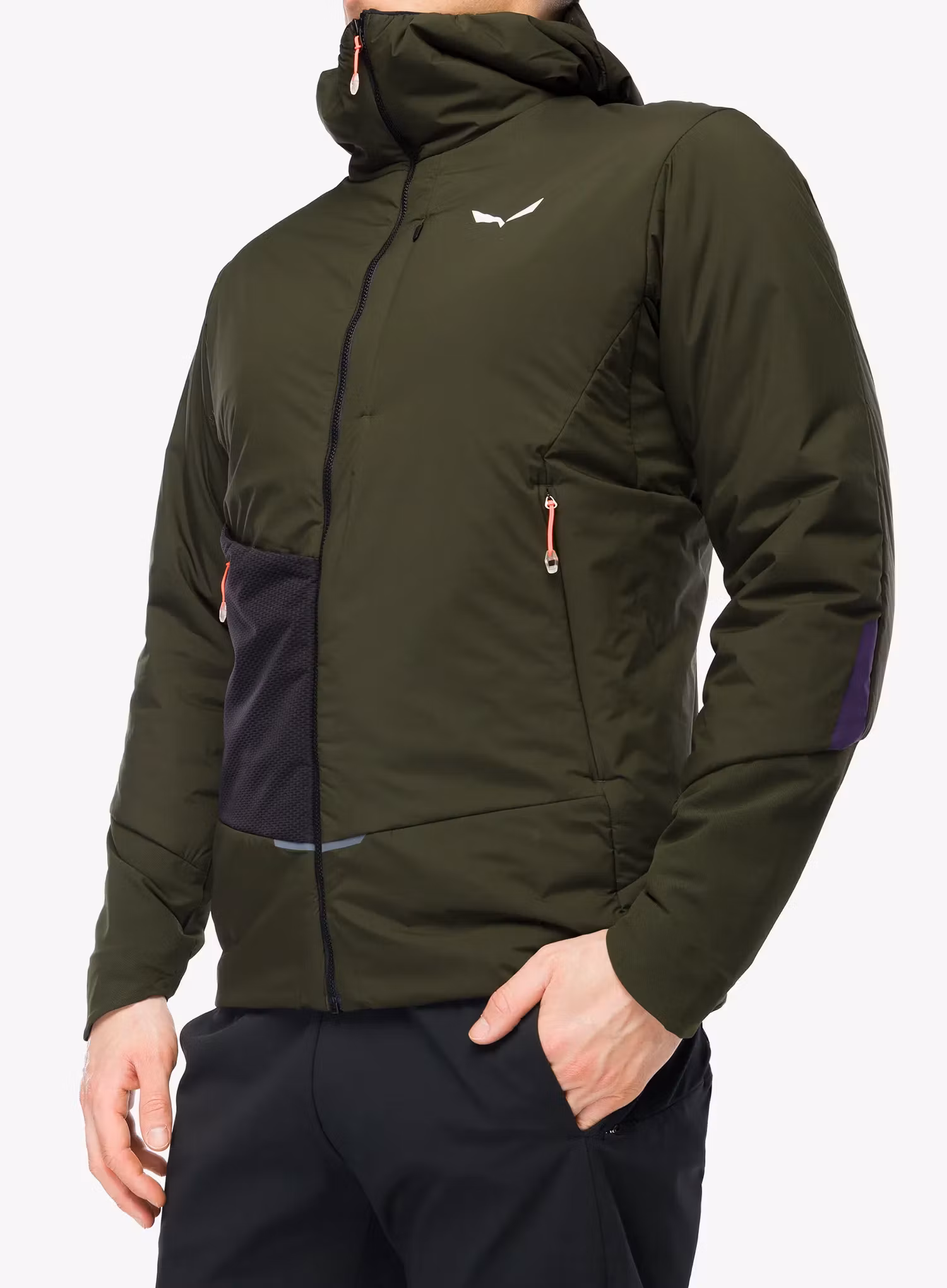 Kurtka hybrydowa Salewa Pedroc Tw Air Hyb Jacket - dark olive