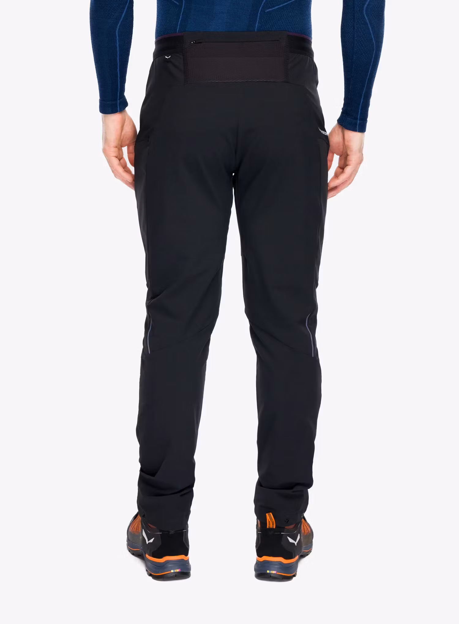 Spodnie turystyczne Salewa Pedroc Sw Dst Wind Pant - black out