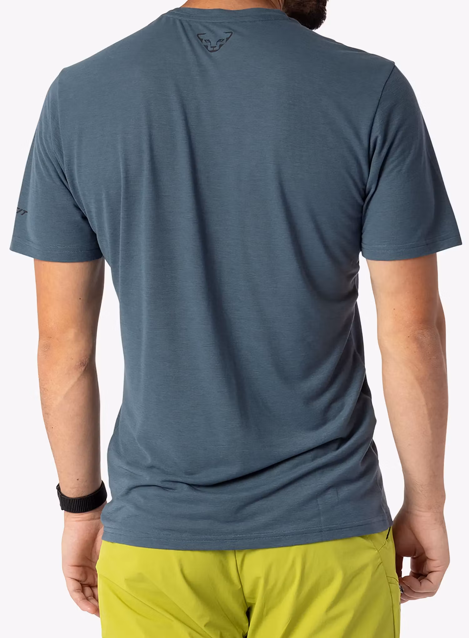 Koszulka szybkoschnąca Dynafit Transalper Graphic S/S Tee - cinder