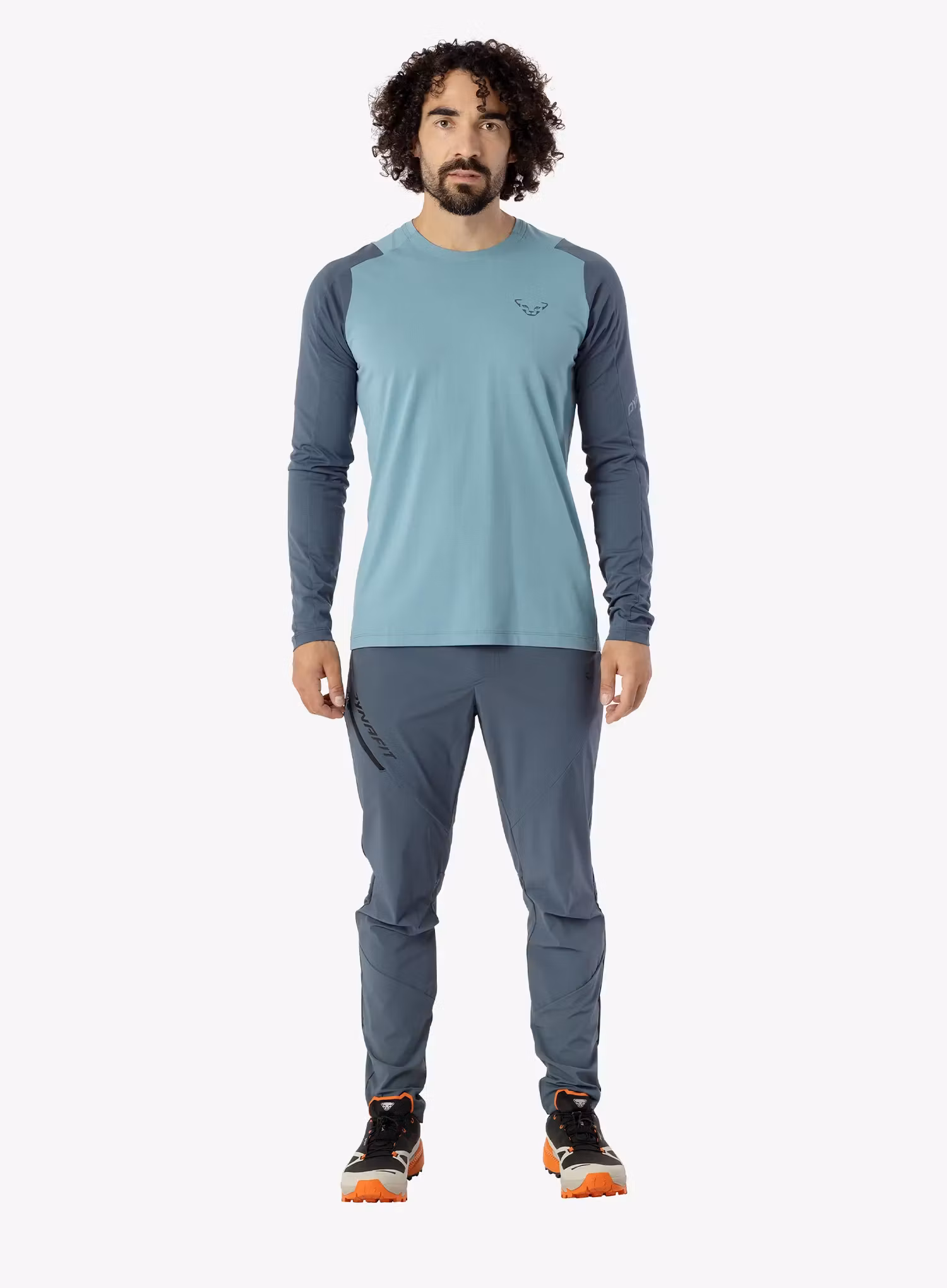 Longsleeve Dynafit Transalper L/S Tee - smoke blue