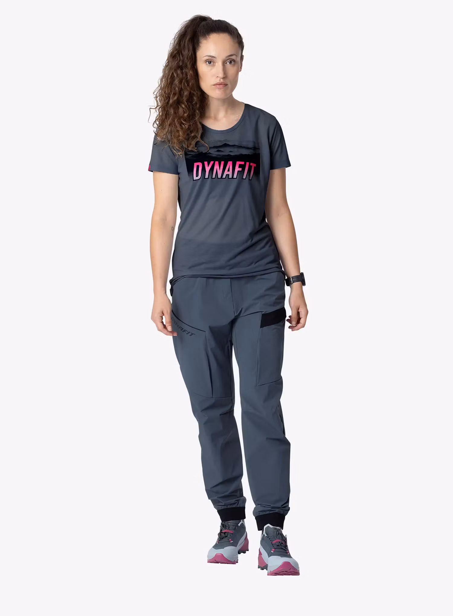 Spodnie turystyczne damskie Dynafit Transalper Cargo Pants - cinder/cinder