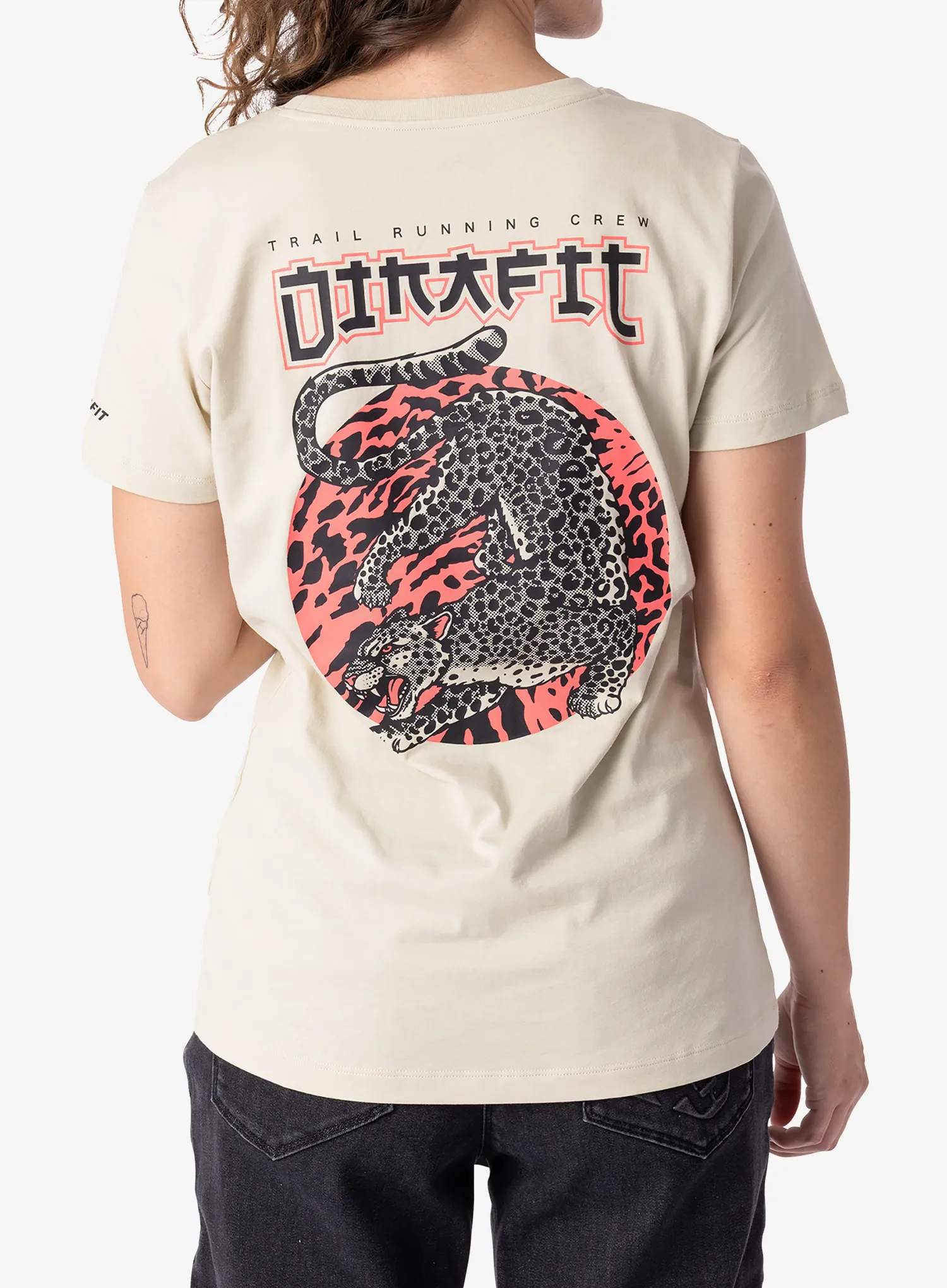 Koszulka bawełniana damska Dynafit 24/7 Graphic T-Shirt - trail crew leo/overcast