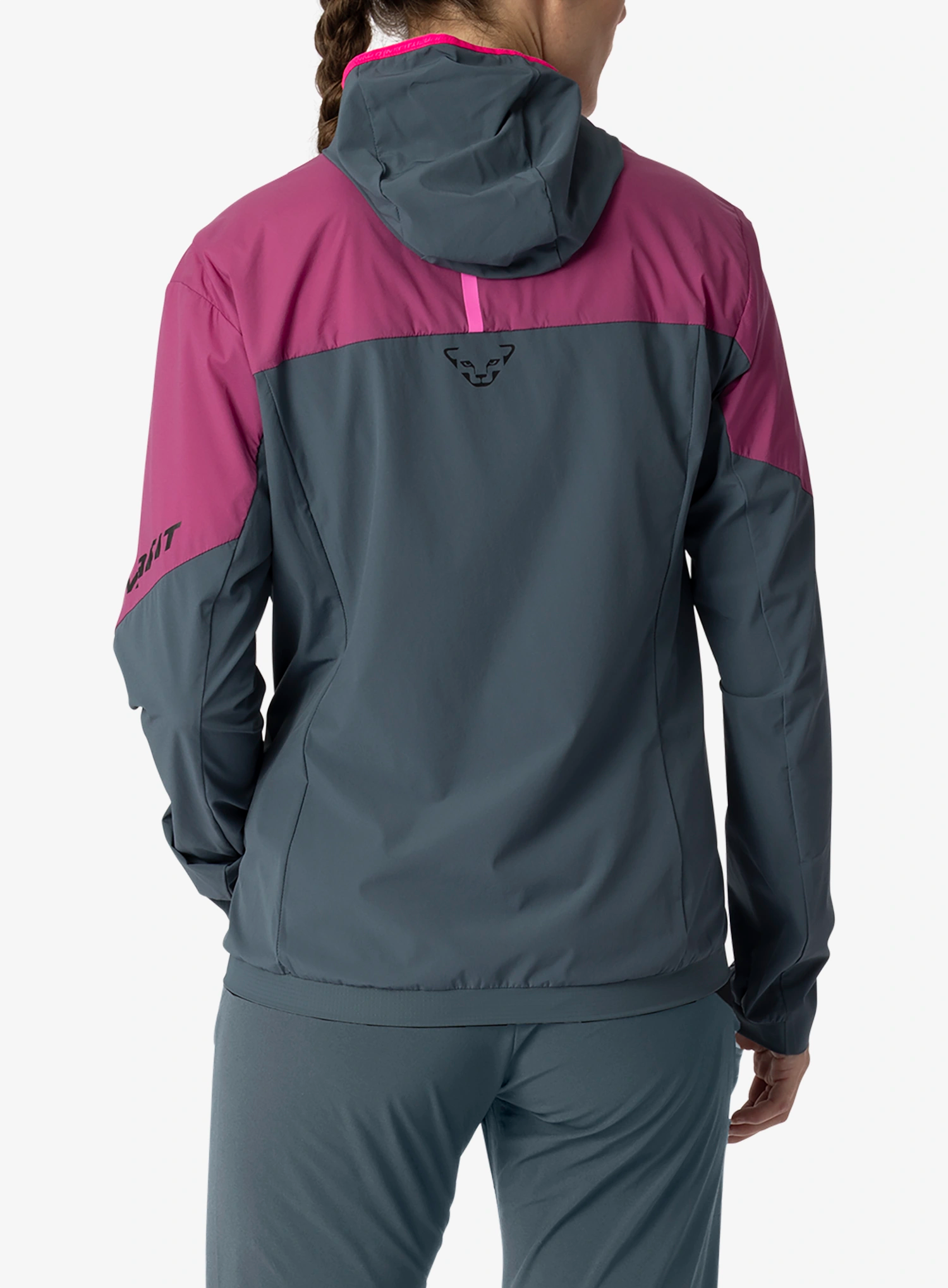 Kurtka ocieplana damska Dynafit Traverse Ins Hooded Jacket - magenta