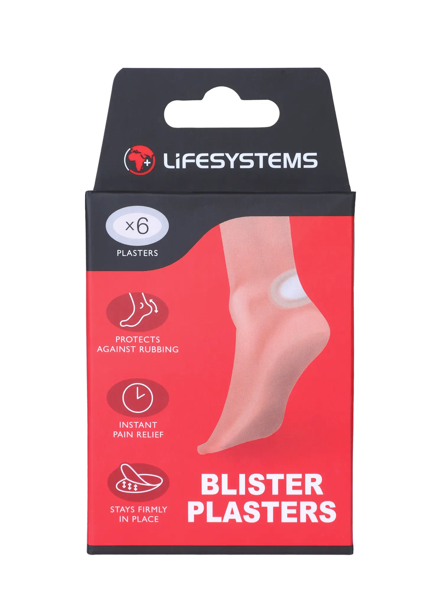 Plastry na odciski Lifesystems Blister Plasters 6 Pack - nude