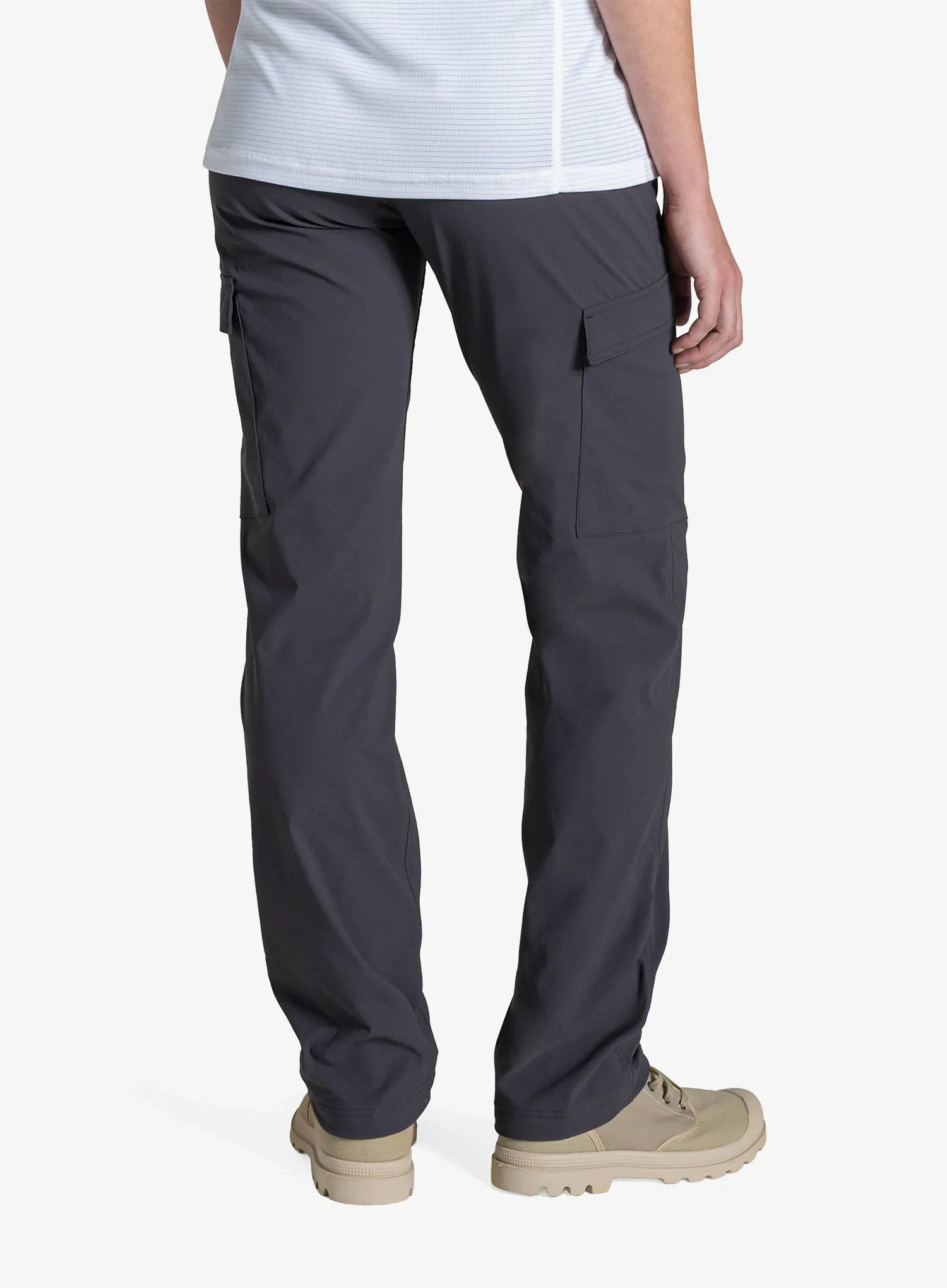 Spodnie turystyczne damskie Craghoppers NosiLife Rif Stretch Cargo Trouser - dark iron