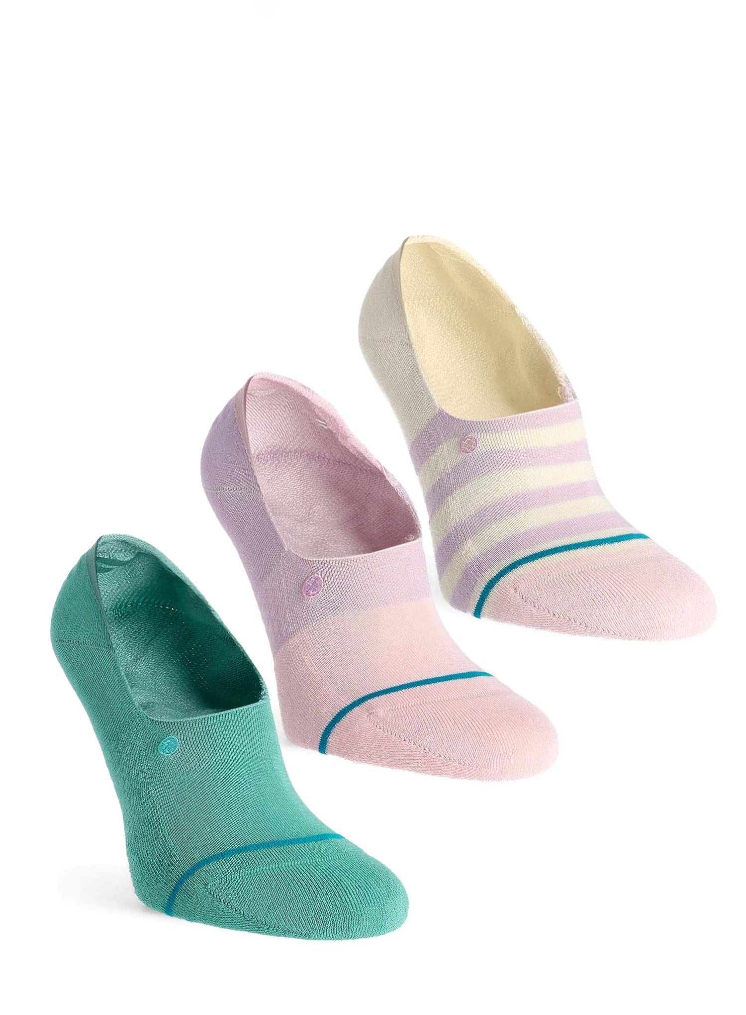 Skarpety turystyczne damskie Stance Absolute 3 Pack - turquoise